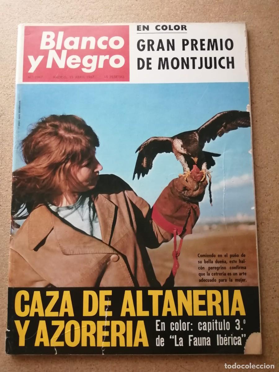 Coleccionismo de Revista Blanco y Negro: BLANCO Y NEGRO (NUMERO 2867) CAZA DE ALATANERIA Y AZORERIA - GRAN PREMIO DE MONTJUICH -...