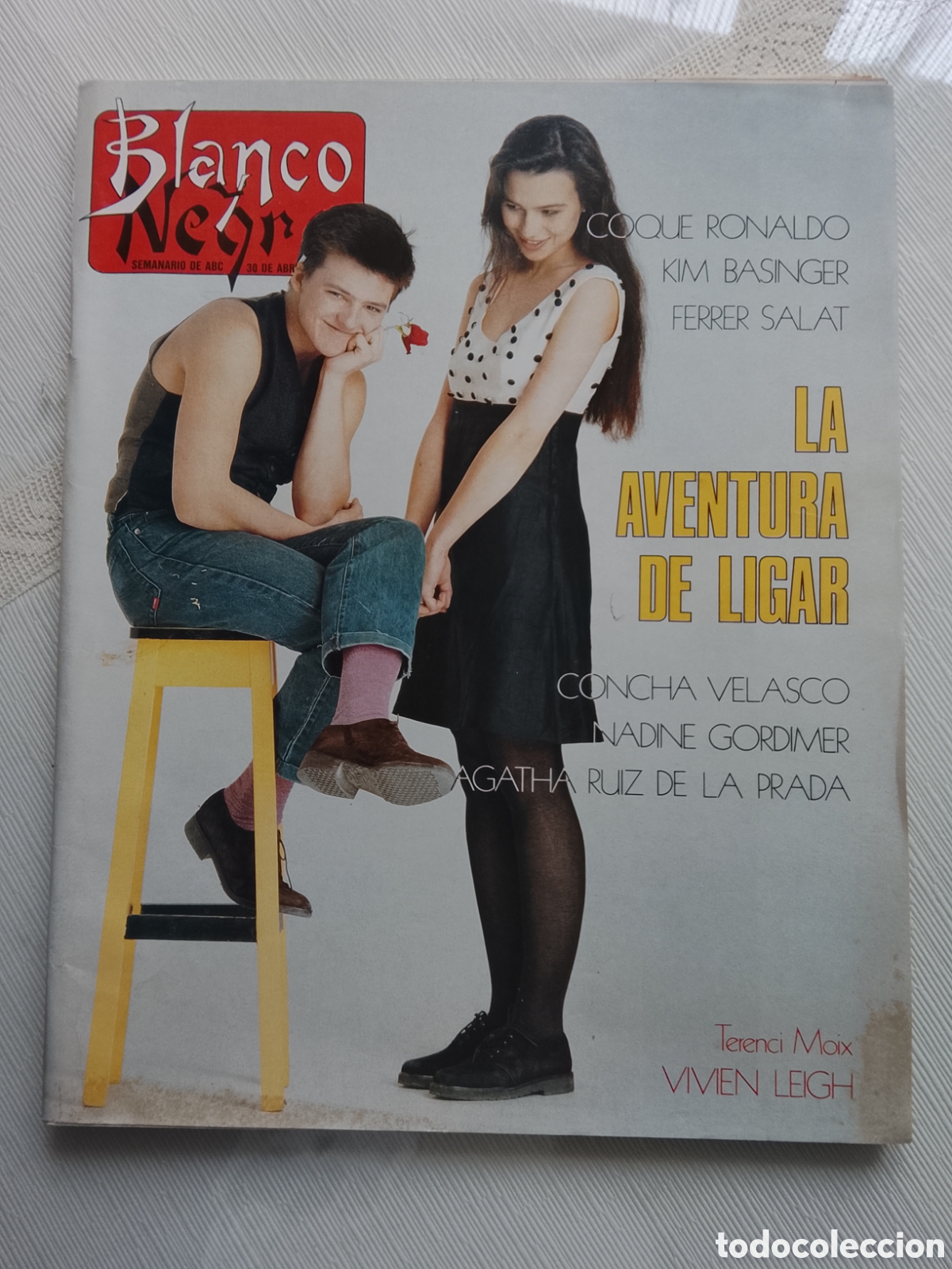 Coleccionismo de Revista Blanco y Negro: Revistas blanco y negro a&ntilde;os 1988, 89. Precio por unidad 2.50 &euro;.