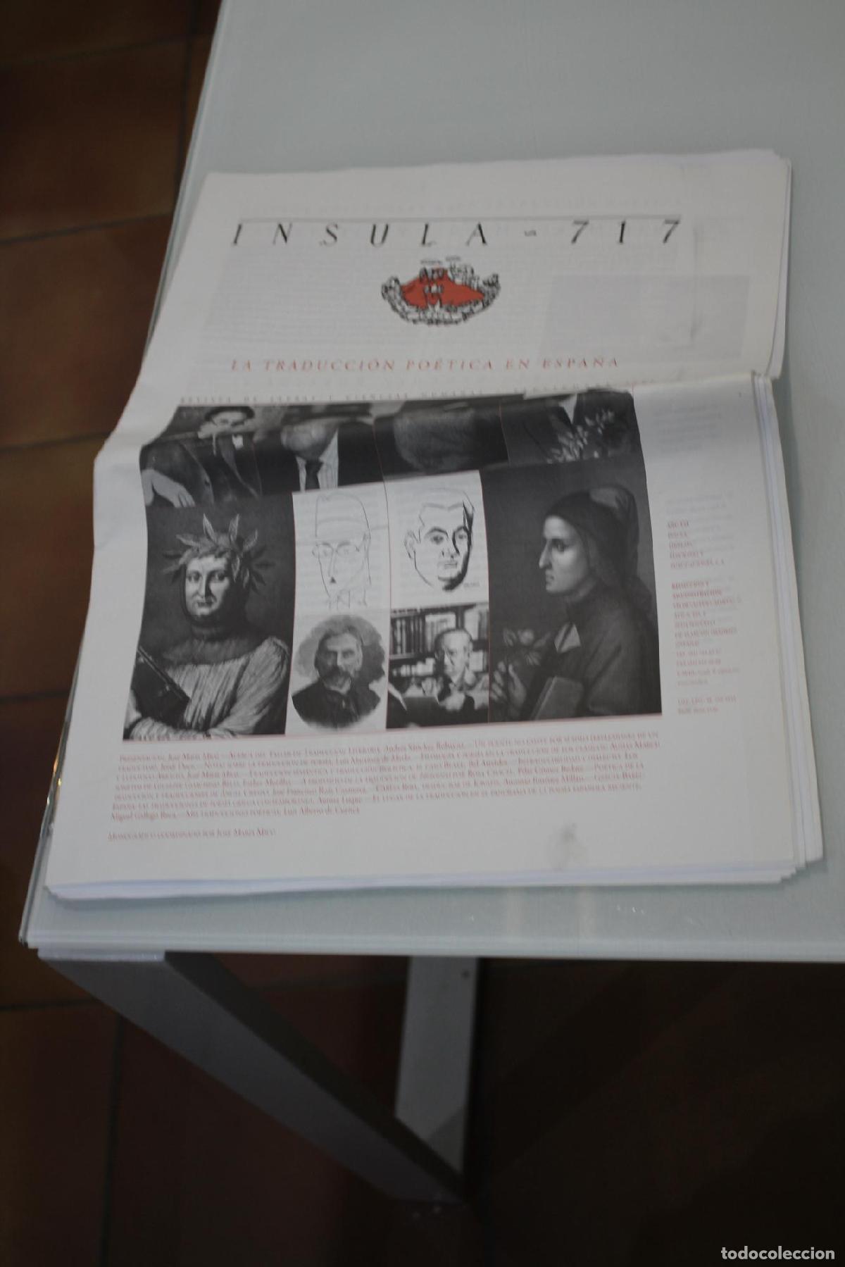 Coleccionismo de Revista Blanco y Negro: &Iacute;nsula, 717. La traducci&oacute;n po&eacute;tica en Espa&ntilde;a. Septiembre 2006. - Vv.aa.