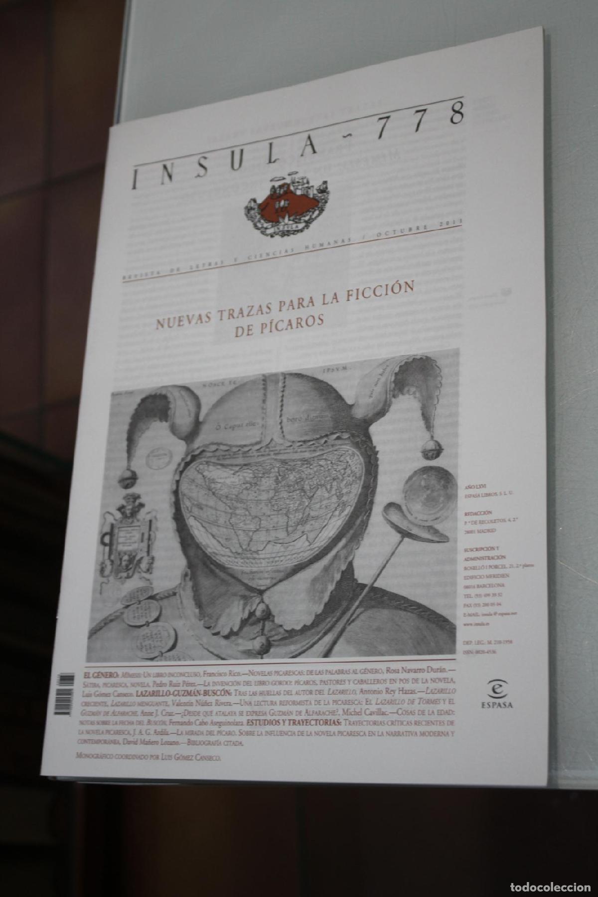 Collection Magazine Blanco y Negro: &Iacute;nsula, 778. Nuevas trazas para la ficci&oacute;n de p&iacute;caros. Octubre 2011. - Vv.aa.