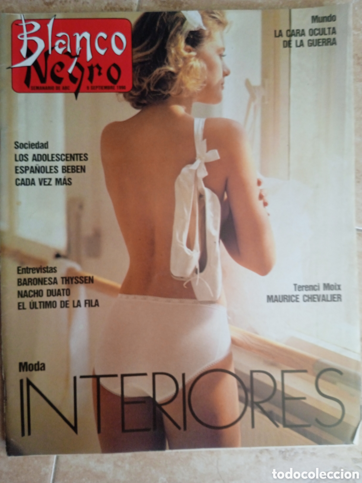 Coleccionismo de Revista Blanco y Negro: Blanco y Negro n&deg;3715 El &Uacute;ltimo de la Fila Manolo Garc&iacute;a Quim Portet M&oacute;nica Swchartz