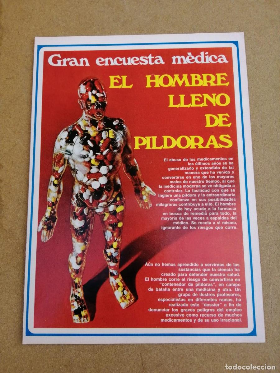 Coleccionismo de Revista Blanco y Negro: REVISTILLA BLANCO Y NEGRO. EL HOMBRE LLENO DE PILDORAS
