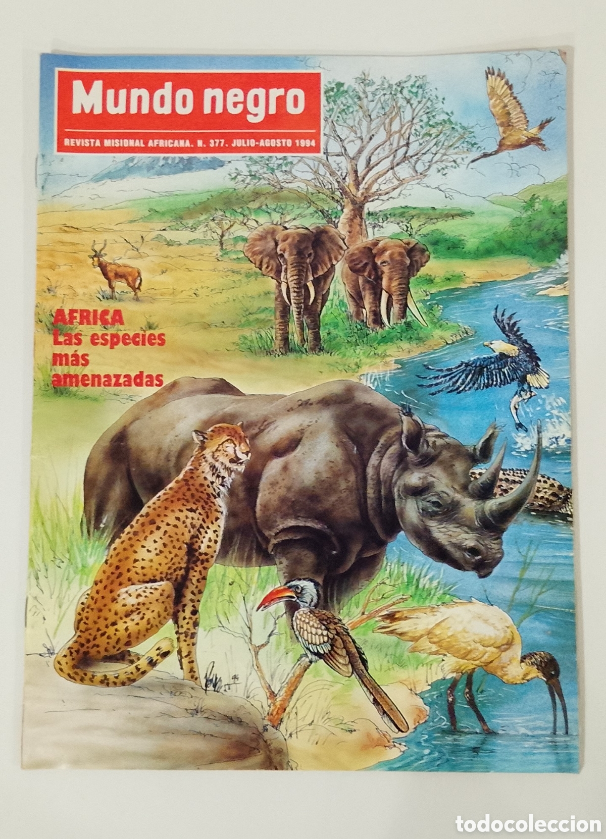 Coleccionismo de Revista Blanco y Negro: REVISTA 1994. MUNDO NEGRO - REVISTA MISIONAL AFRICANA (A&Ntilde;O XXXV - N&deg; 377).