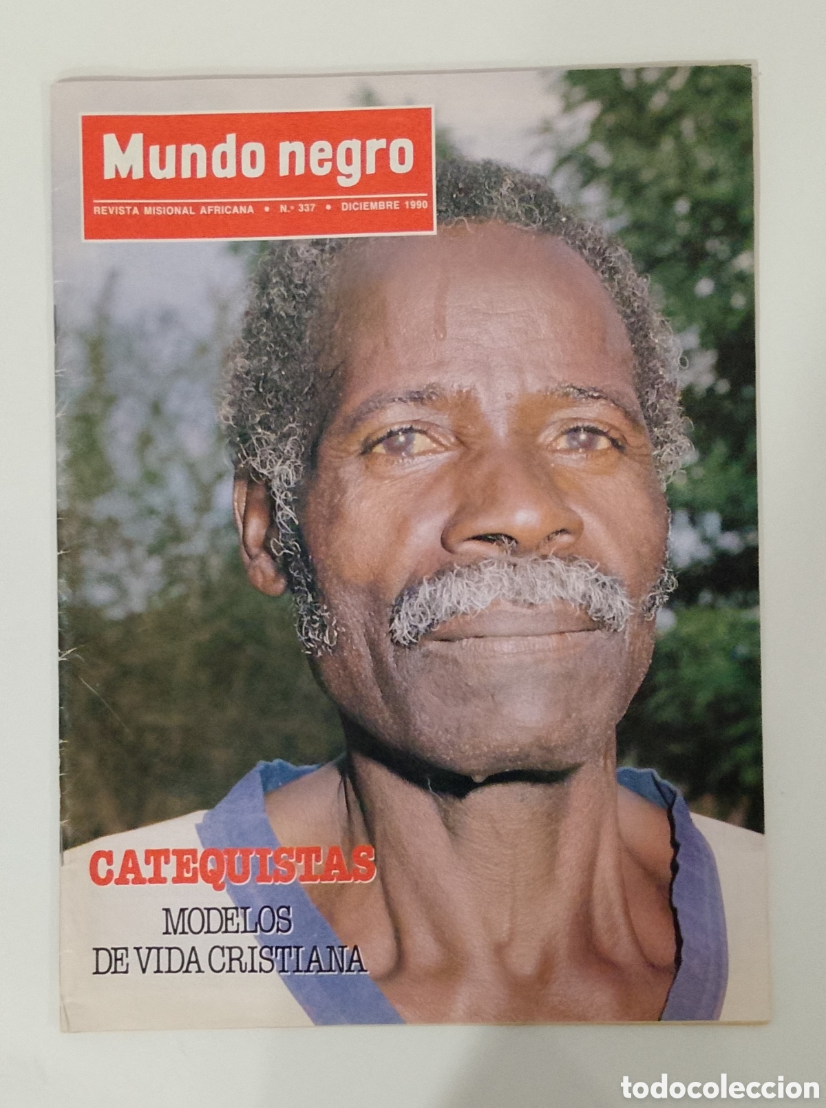 Coleccionismo de Revista Blanco y Negro: REVISTA 1990. MUNDO NEGRO - REVISTA MISIONAL AFRICANA (A&Ntilde;O XXXI - N&deg;337)