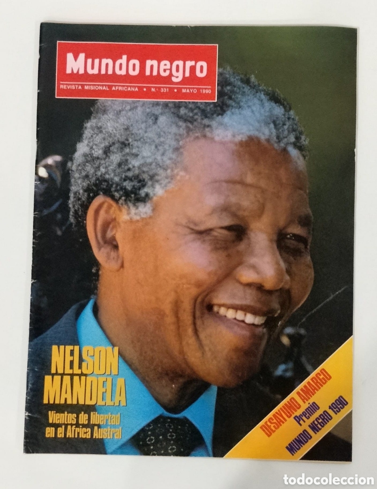Coleccionismo de Revista Blanco y Negro: REVISTA 1990. MUNDO NEGRO - REVISTA MISIONAL AFRICANA (A&Ntilde;O XXXI - N&deg;331)