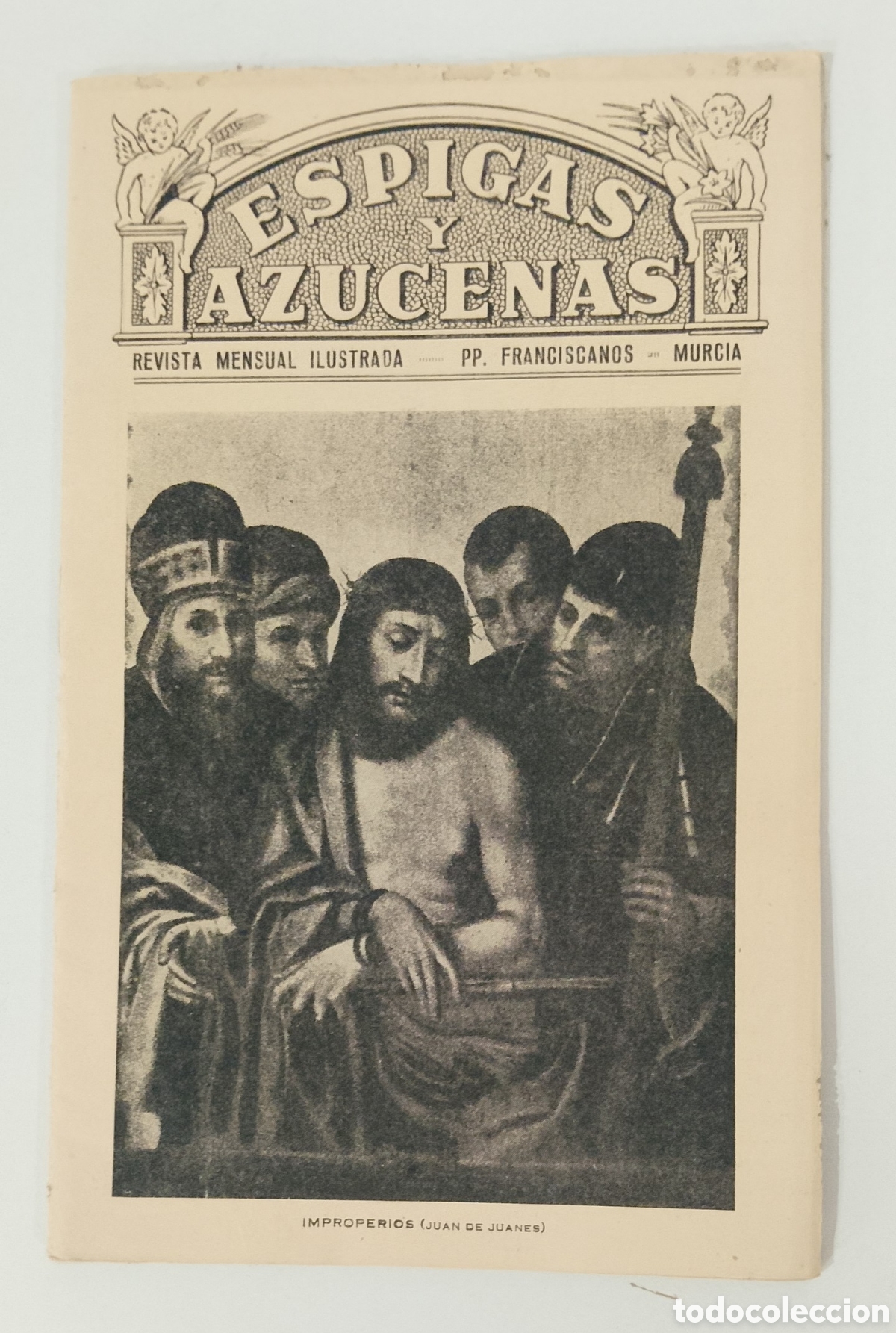 Colecionismo de Revistas Preto e Branco: REVISTA 1951. ESPIGAS Y AZUCENAS - PADRES FRANCISCANOS DE MURCIA. (A&Ntilde;O XXX - N&deg;550)