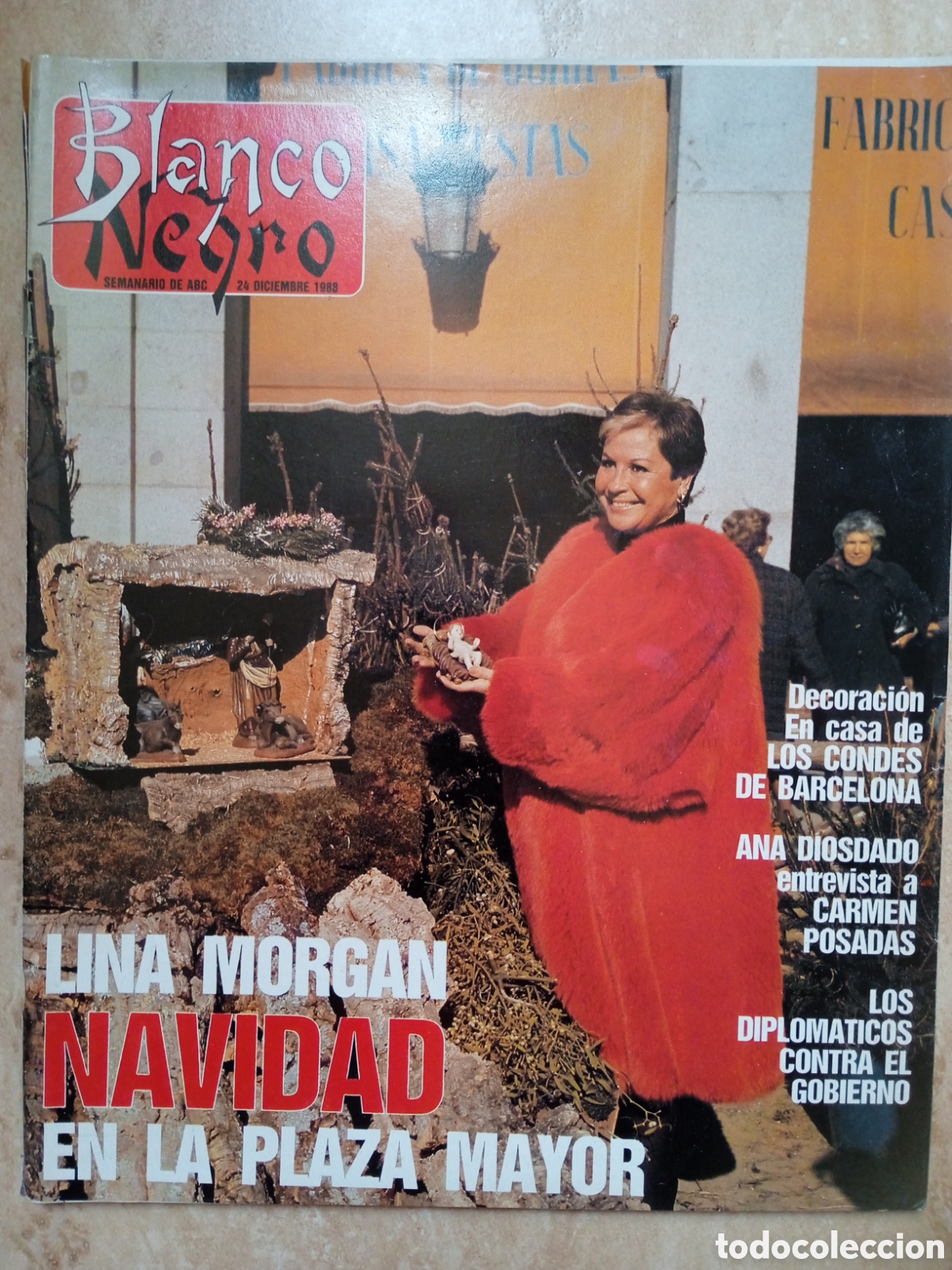 Coleccionismo de Revista Blanco y Negro: Blanco y Negro 3626 Lina Morgan Carmen Posadas Mart&iacute;n V&aacute;zquez Fernando Mart&iacute;n