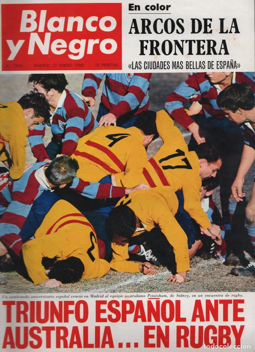 Coleccionismo de Revista Blanco y Negro: ARCOS DE LA FRONTERA REPORTAJE EXTENSO EN COLOR - BLANCO Y NEGRO 27 ENERO DE 1968