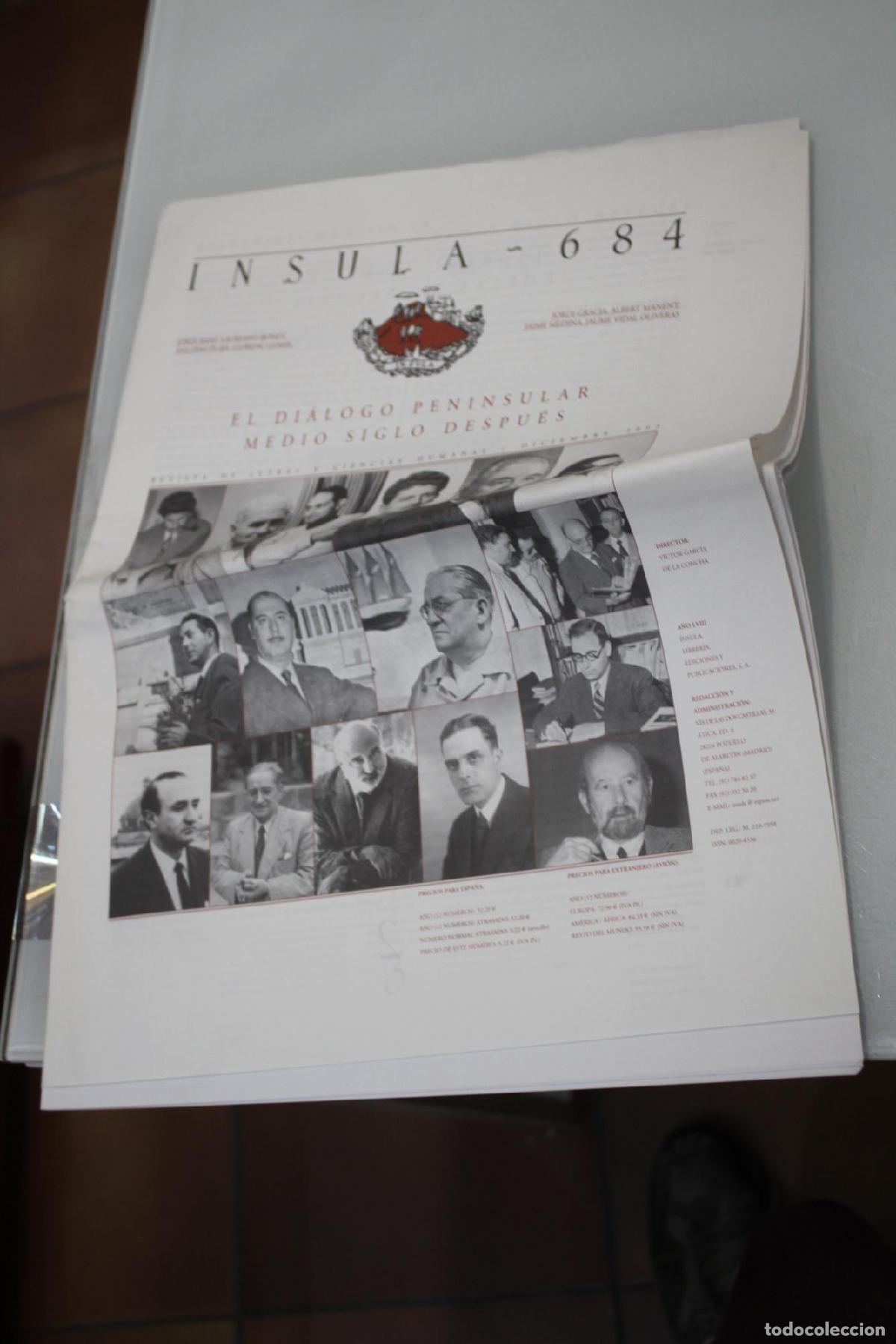 Collectionnisme de Magazine Blanco y Negro: &Iacute;nsula, 684. El di&aacute;logo peninsular medio siglo despu&eacute;s. Diciembre 2003. - Vv.aa.