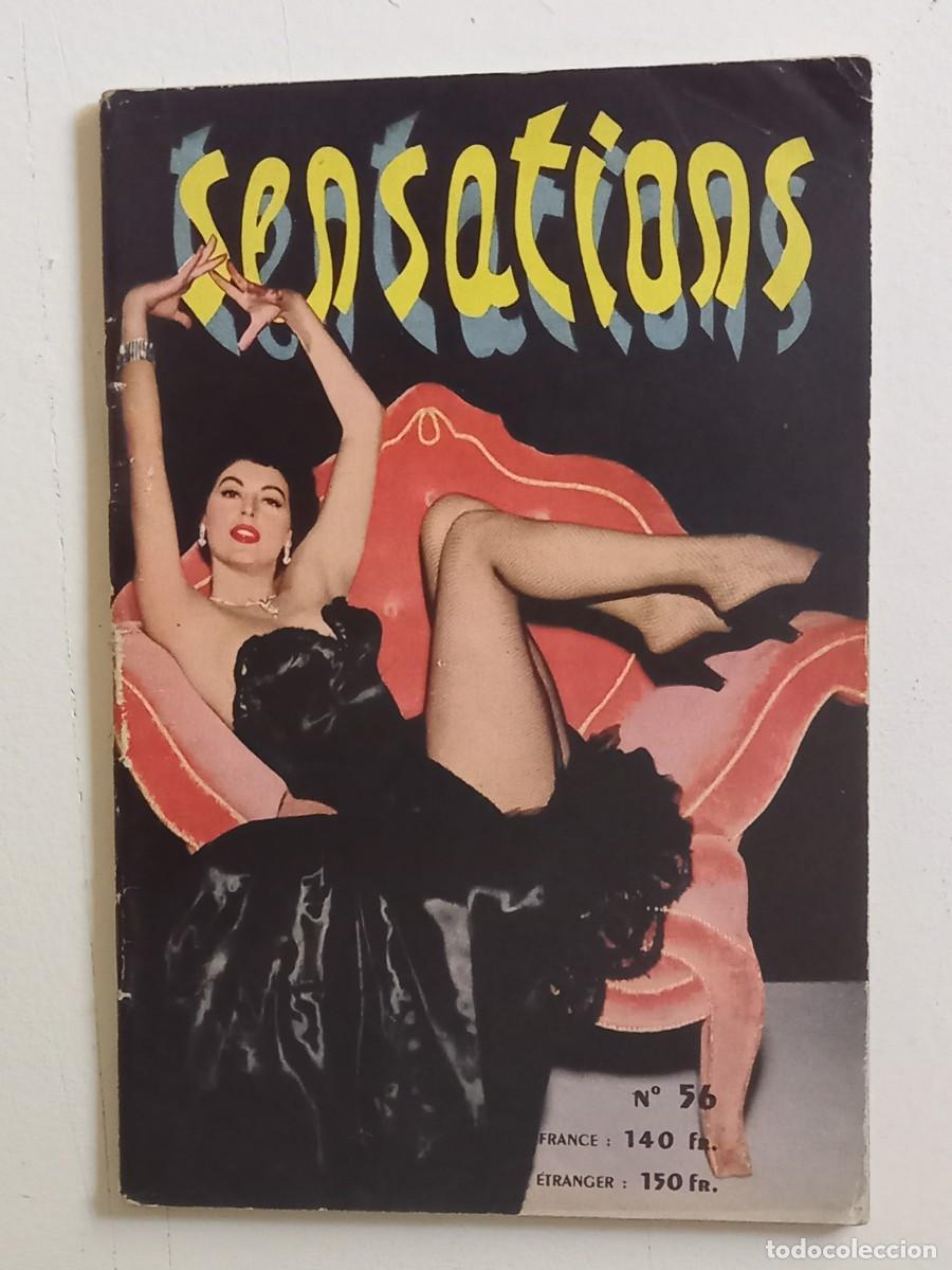 Coleccionismo de Revista Blanco y Negro: SENSATIONS TENTATIONS N&deg; 56 ANNO 1953 EDIT. EXTENTIA GOOD CONDITIONS