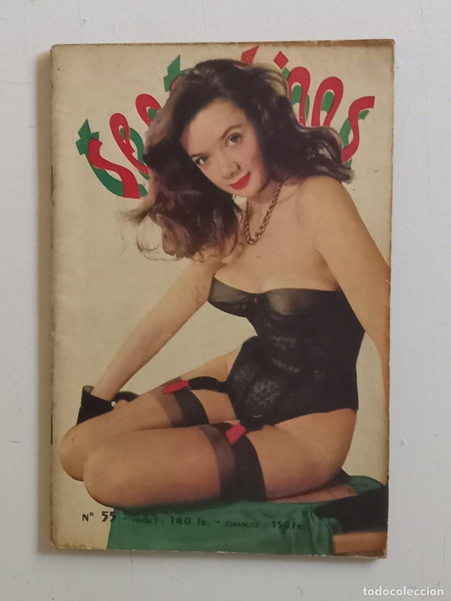 Coleccionismo de Revista Blanco y Negro: SENSATIONS TENTATIONS N&deg; 55 ANNO 1953 EDIT. EXTENTIA GOOD CONDITIONS