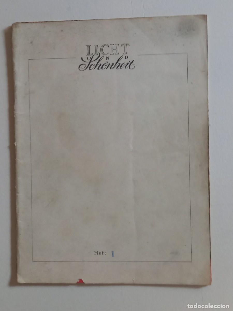 Coleccionismo de Revista Blanco y Negro: LICHT UND SCHONHEIT Nr. 1 HEFT 1,JAHRGANG 10 1959 BLATTER FUR FREIKORPERKULTUR