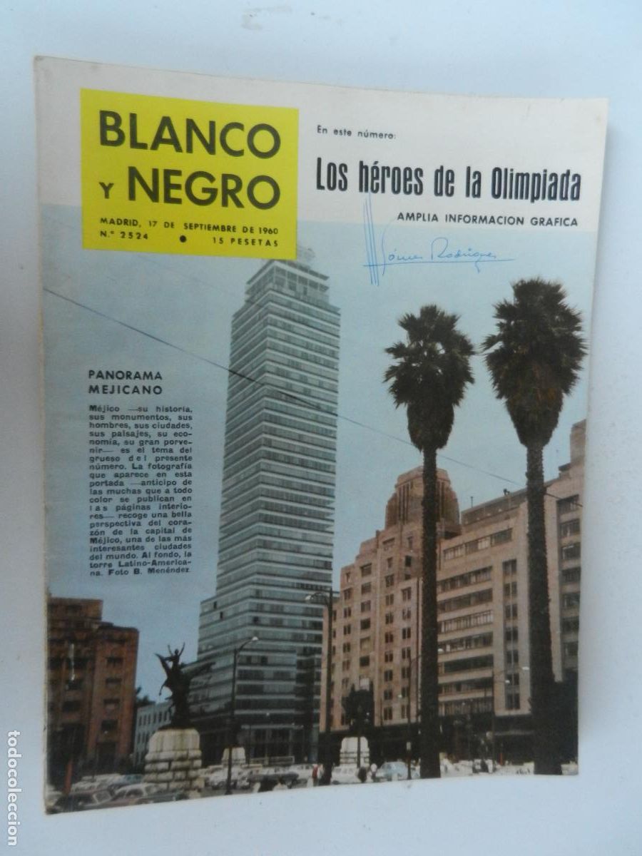 Coleccionismo de Revista Blanco y Negro: BLANCO Y NEGRO N&ordm; 2524- 09-1960- LOS HEROES DE LAS OLIMPIADAS