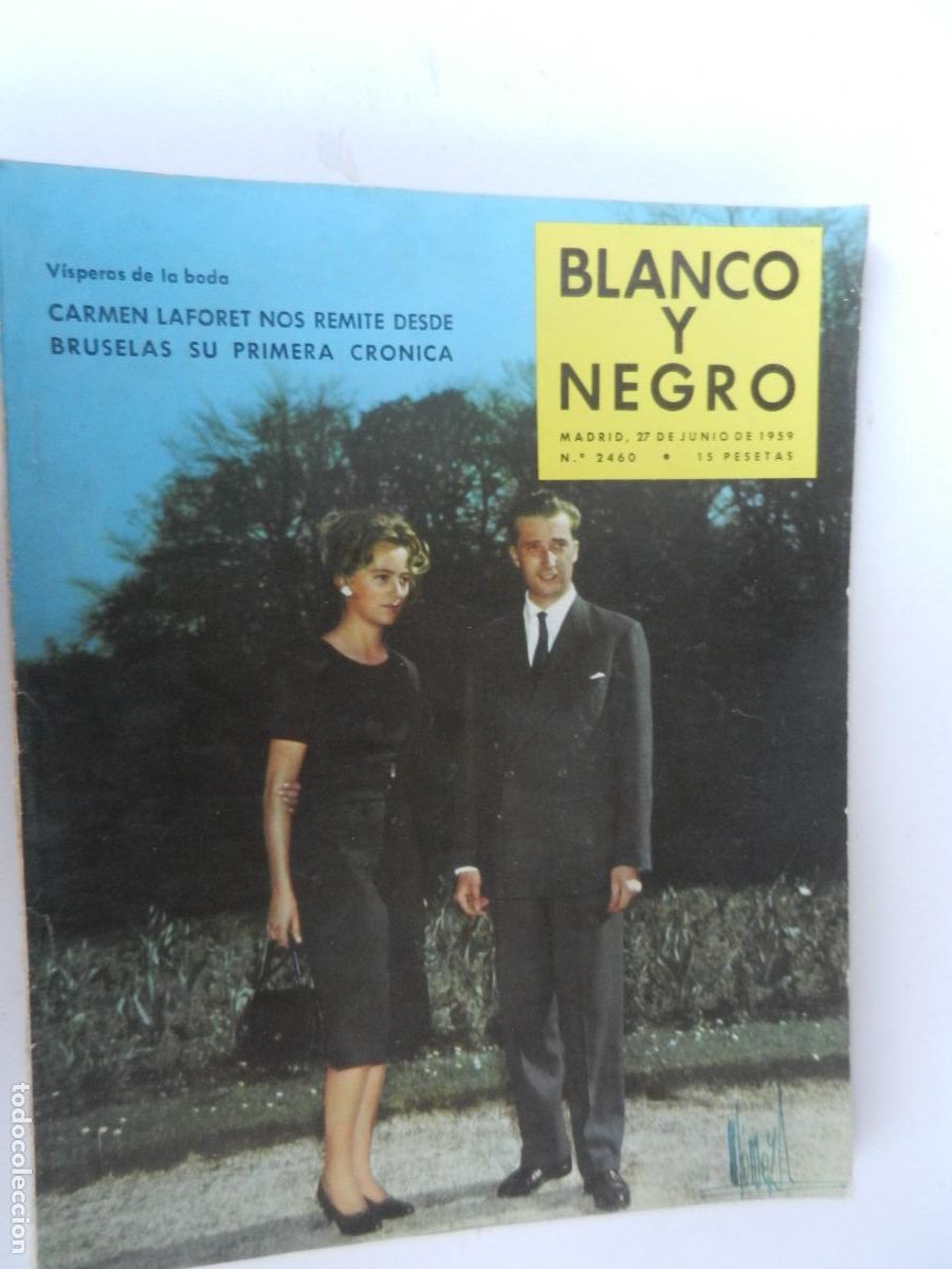 Coleccionismo de Revista Blanco y Negro: BLANCO Y NEGRO N&ordm; 2460- 06-1959- CARMEN LAFORET SU PRIMERA CRONICA