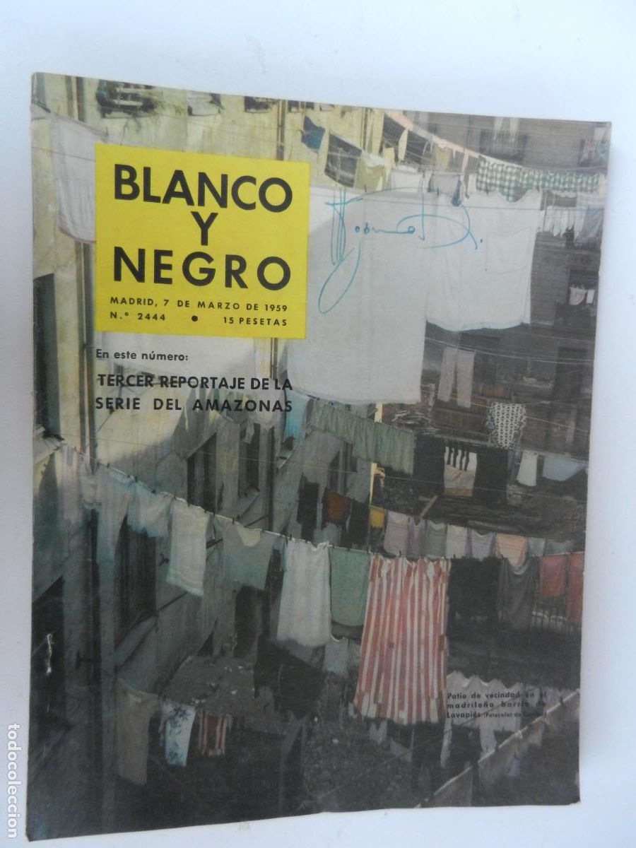 Coleccionismo de Revista Blanco y Negro: BLANCO Y NEGRO N&ordm; 2444 - 03-1959 - TERCER REPORTAJE SERIE DEL AMAZONAS