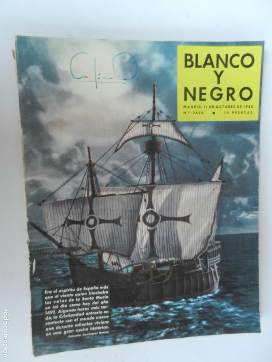 Coleccionismo de Revista Blanco y Negro: BLANCO Y NEGRO N&ordm; 2423- 10-1598- VELAS DEL SANTA MARIA , EDDA GOERING LA HIJA DEL NAZI,