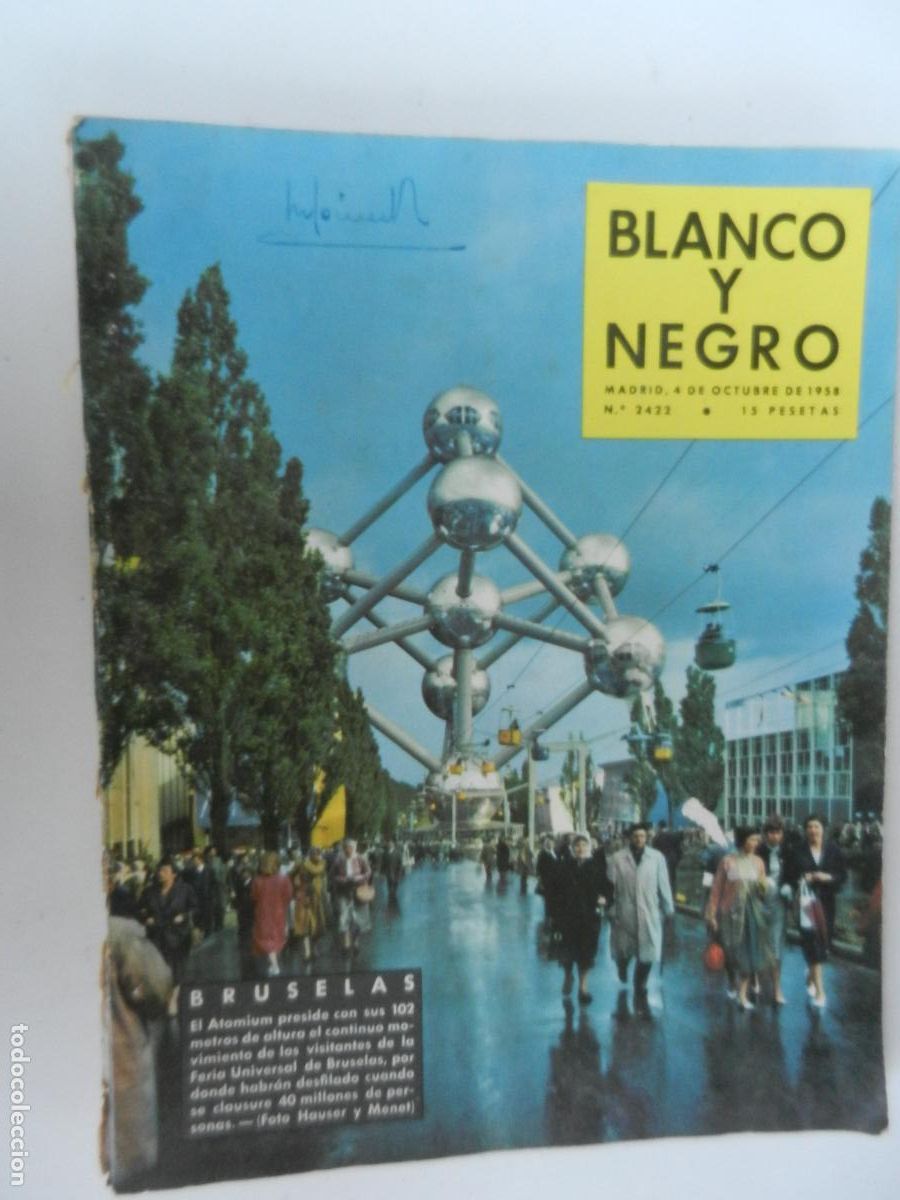 Coleccionismo de Revista Blanco y Negro: BLANCO Y NEGRO N&ordm; 2422 - 10-1958 - BRUSELAS