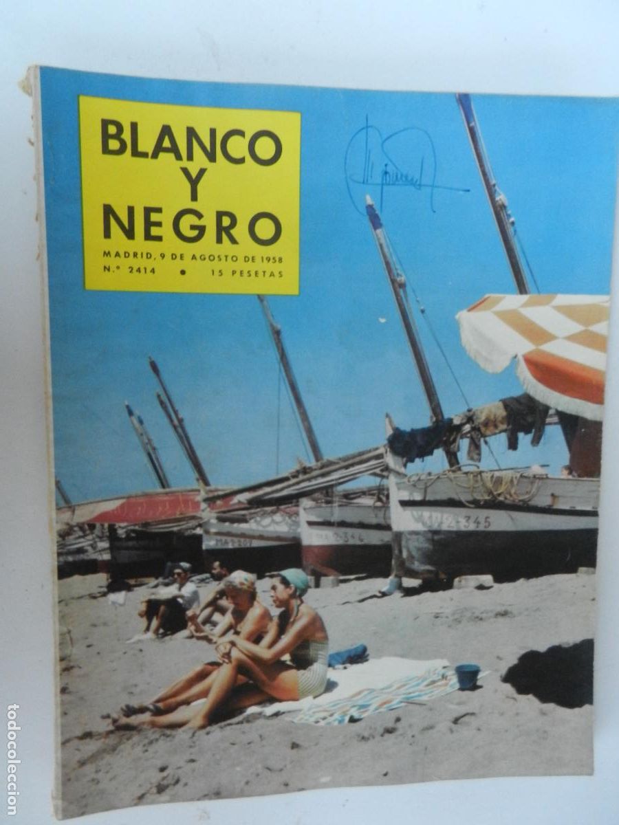 Coleccionismo de Revista Blanco y Negro: BLANCO Y NEGRO N&ordm; 2414 - 08-1958- Ana Frank- Ciudad Rodrigo