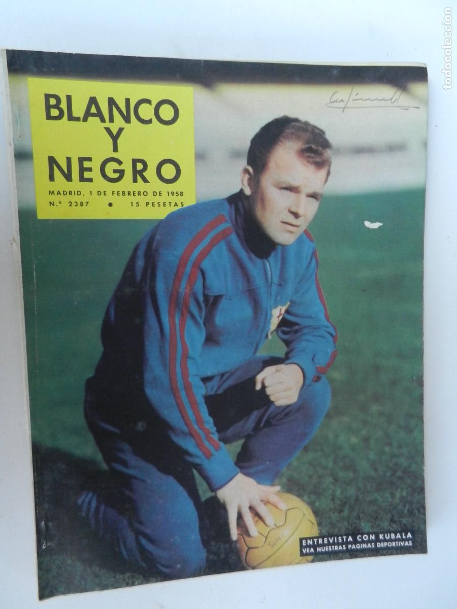 Coleccionismo de Revista Blanco y Negro: BLANCO Y NEGRO N&ordm; 2387 - 02-1958 - ENTREVISTA CON KUBALA