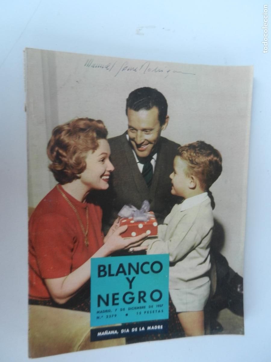 Coleccionismo de Revista Blanco y Negro: BLANCO Y NEGRO N&ordm; 2379 12-1957- MA&Ntilde;ANA DIA DE LA MADRE
