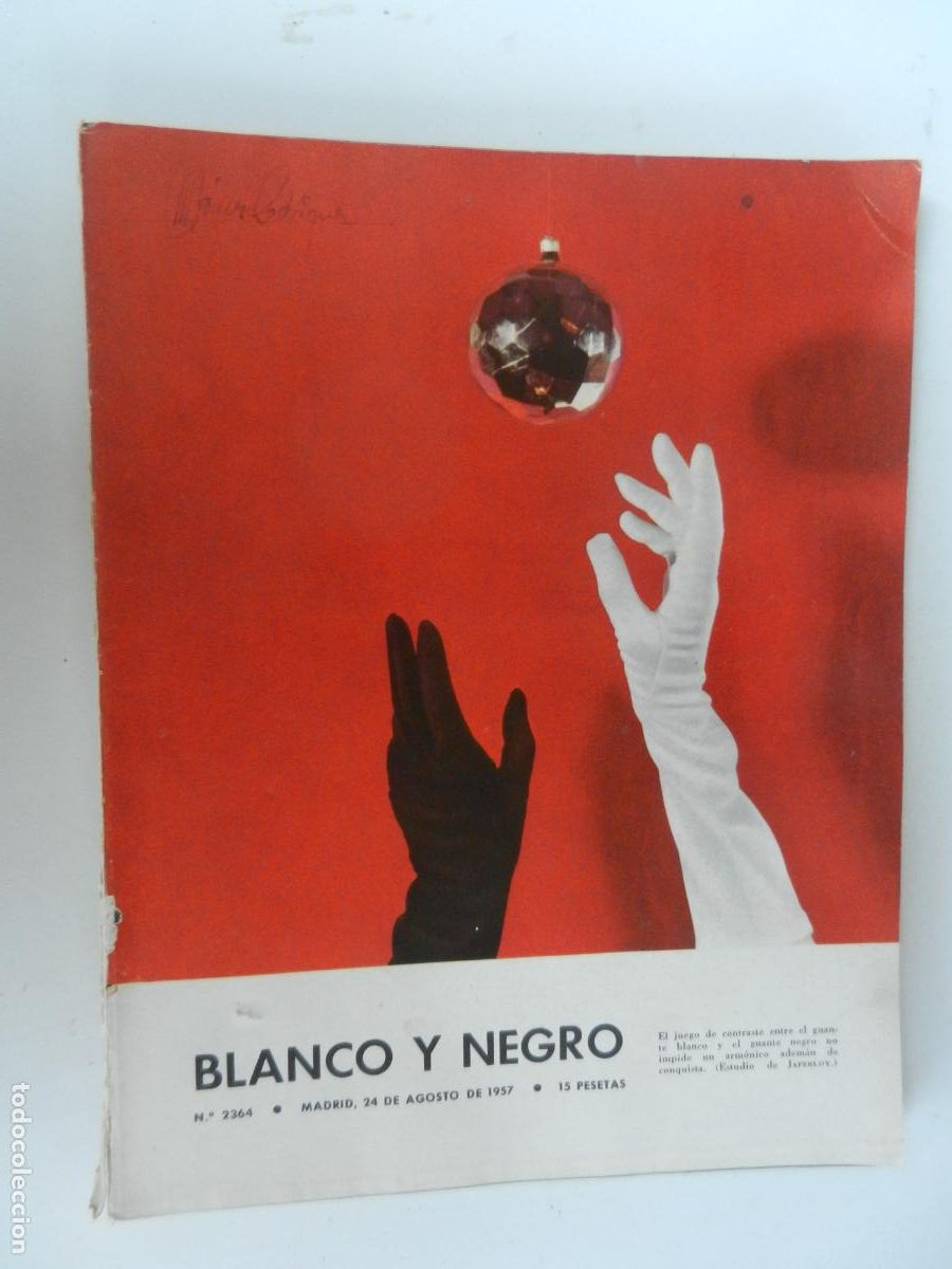 Coleccionismo de Revista Blanco y Negro: BLANCO Y NEGRO N&ordm; 2364 - 08-1957 - PICASSO Y SUS ALREDEDORES - NO ERA EL HOMBRE MAS VIEJO