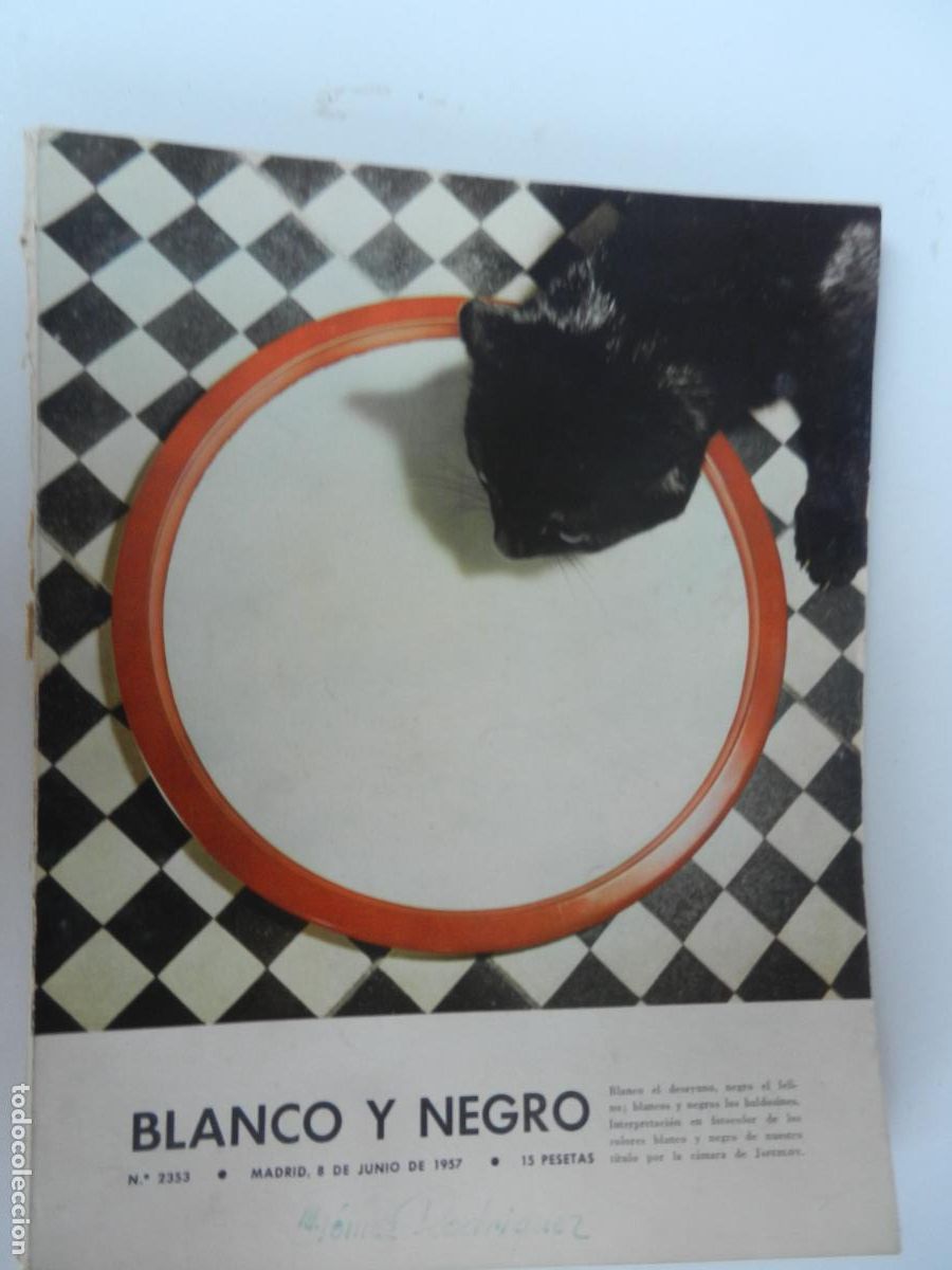 Coleccionismo de Revista Blanco y Negro: BLANCO Y NEGRO N&ordm; 2353 - 06-1957- NAVEGACION Y MEDITACION POR EL CANAL DE SUEZ - GENEVIEVE PAGE