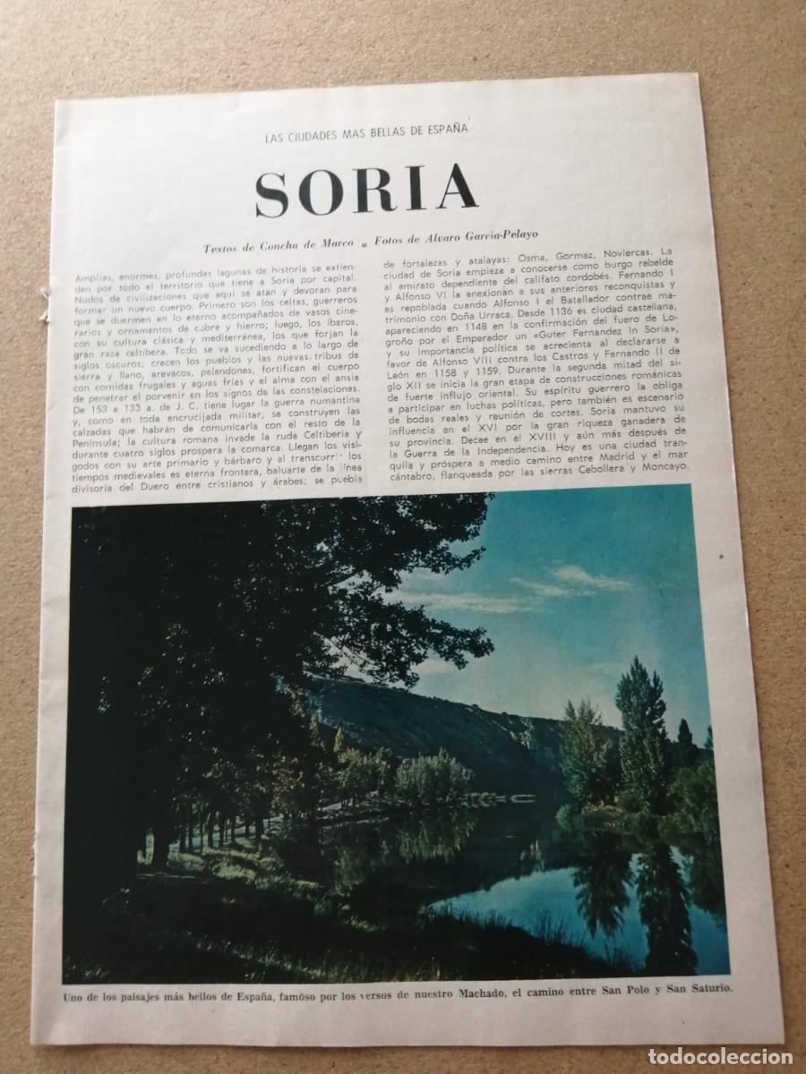 Coleccionismo de Revista Blanco y Negro: REVISTILLA BLANCO Y NEGRO. SORIA