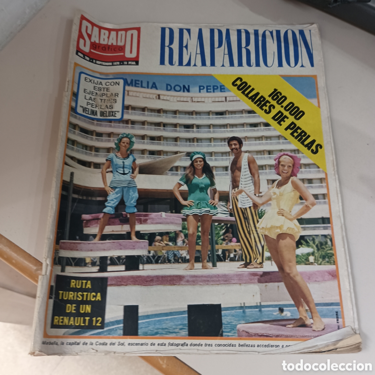 Coleccionismo de Revista Blanco y Negro: Revista SABADO 1970. Color.