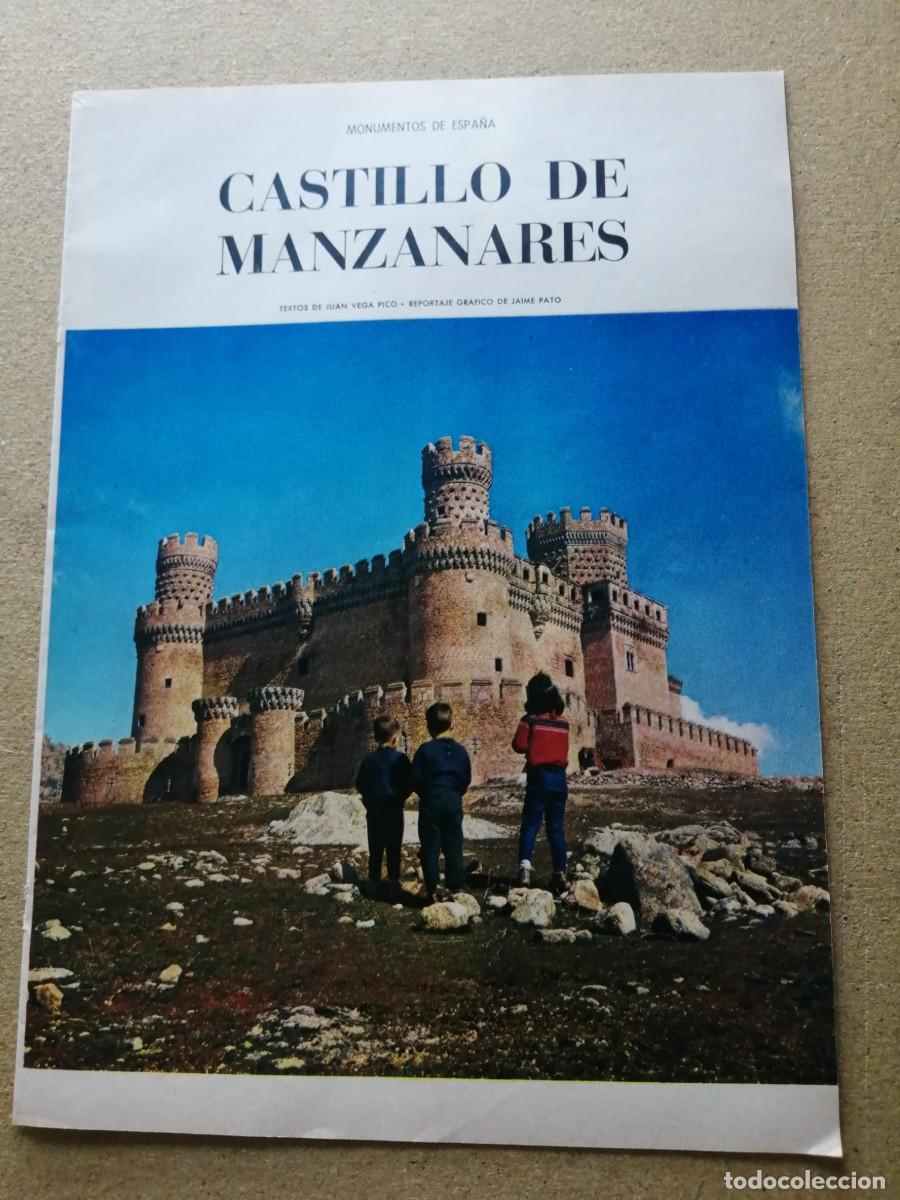 Coleccionismo de Revista Blanco y Negro: REVISTILLA BLANCO Y NEGRO. CASTILLO DE MANZANARES