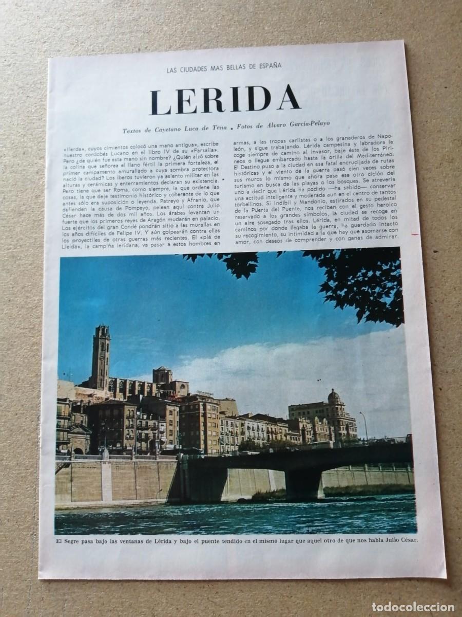 Coleccionismo de Revista Blanco y Negro: REVISTILLA BLANCO Y NEGRO. LERIDA