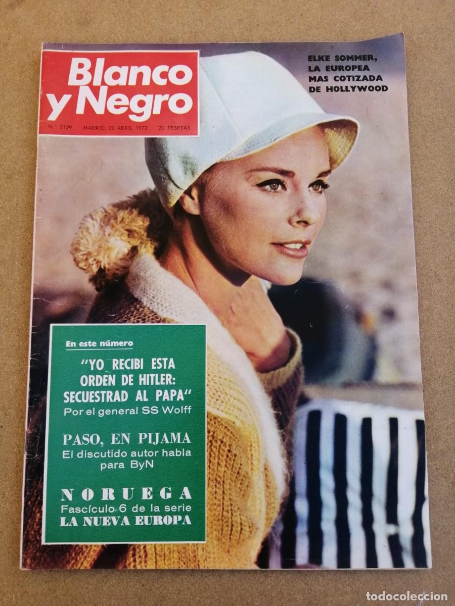 Coleccionismo de Revista Blanco y Negro: REVISTA BLANCO Y NEGRO (NUMERO 3129) ELKE SOMMER - ORDEN DE HITLER : SECUESTRAR AL PAPA