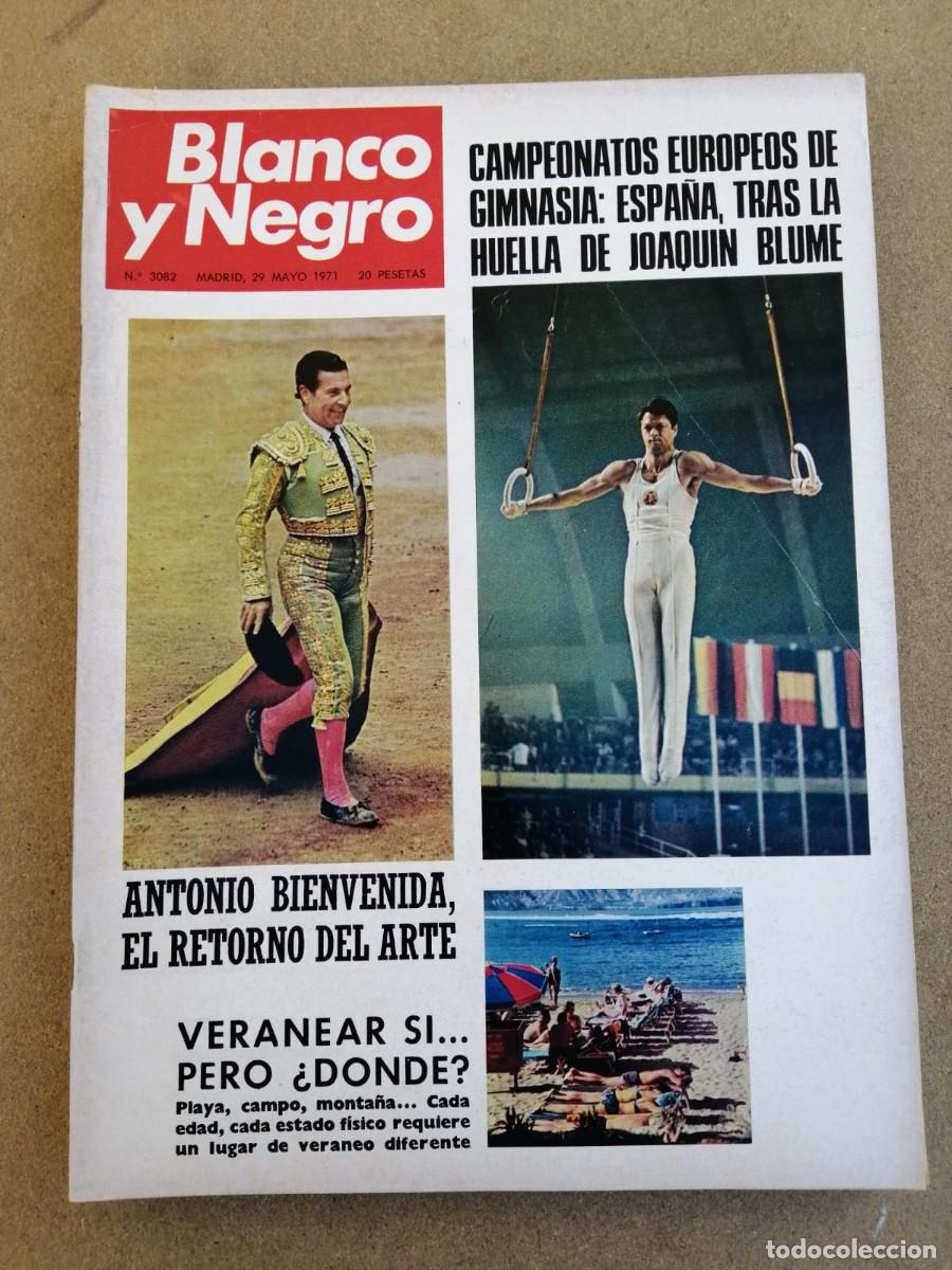 Coleccionismo de Revista Blanco y Negro: REVISTA BLANCO Y NEGRO (NUMERO 3082) ANTONIO BIENVENIDA, EL RETORNO - TRAS LAS HUELLAS DE BLUME