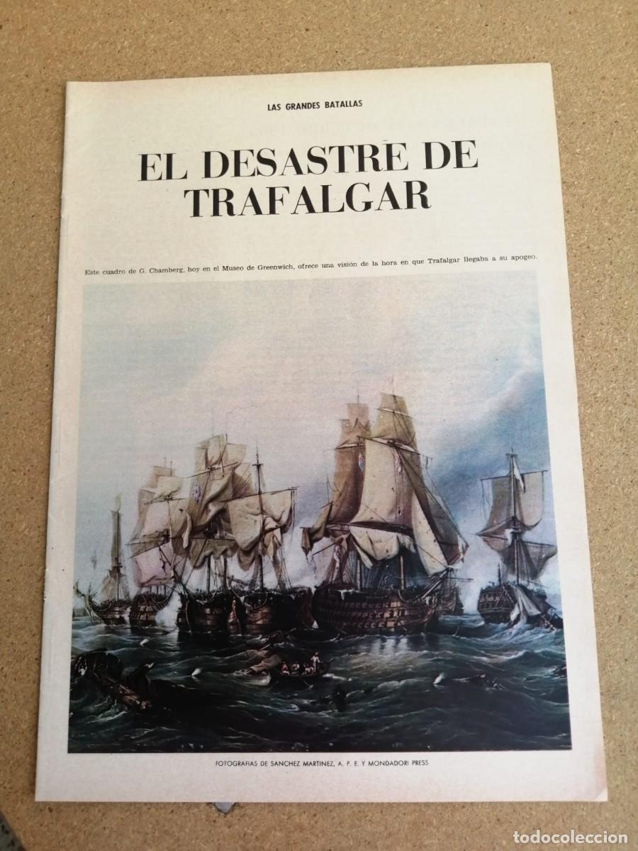 Coleccionismo de revista Blanco y Negro: REVISTILLA BLANCO Y NEGRO. EL DESASTRE DE TRAFALGAR