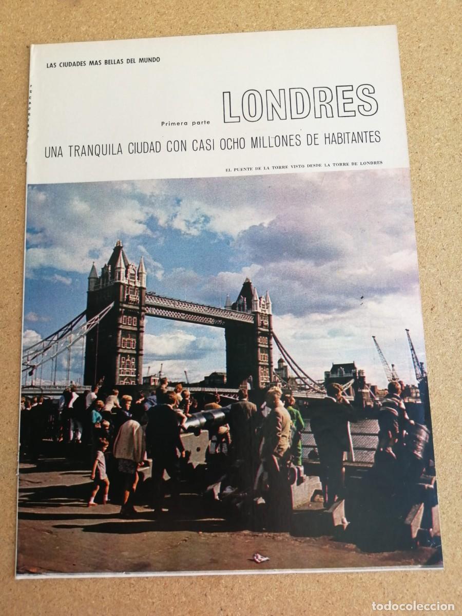 Coleccionismo de revista Blanco y Negro: REVISTILLA BLANCO Y NEGRO. LONDRES