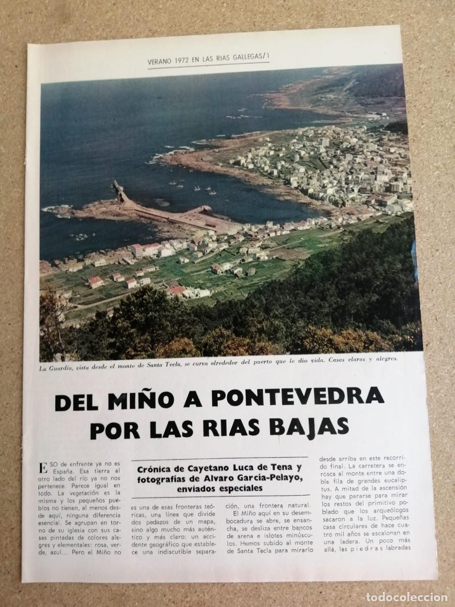 Coleccionismo de revista Blanco y Negro: REVISTILLA BLANCO Y NEGRO. DEL MI&Ntilde;O A PONTEVEDRA POR LAS RIAS BAJAS