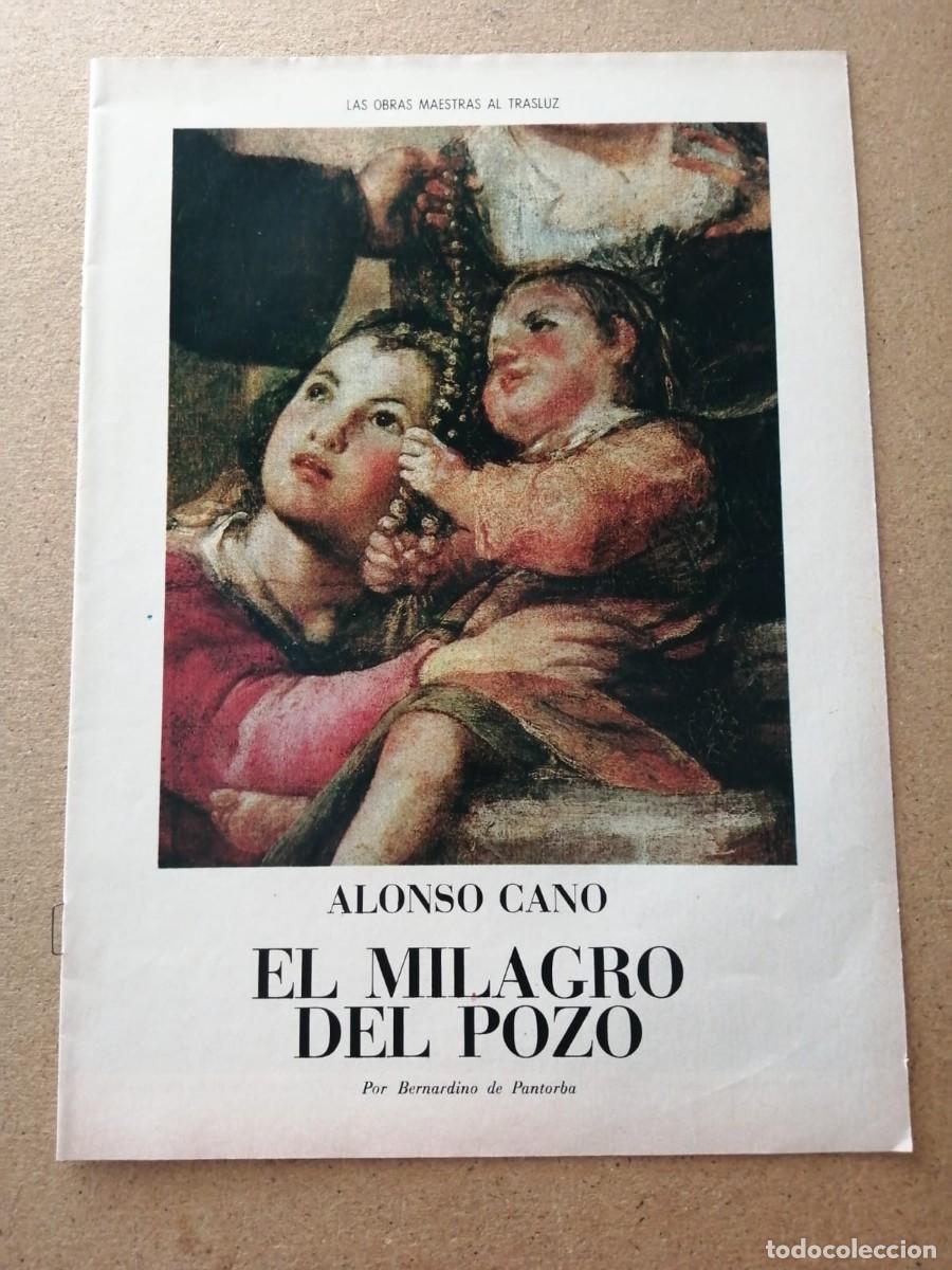 Coleccionismo de revista Blanco y Negro: REVISTILLA BLANCO Y NEGRO. LAS OBRAS MAESTRAS AL TRASLUZ. EL MILAGRO DEL POZO (ALONSO CANO)