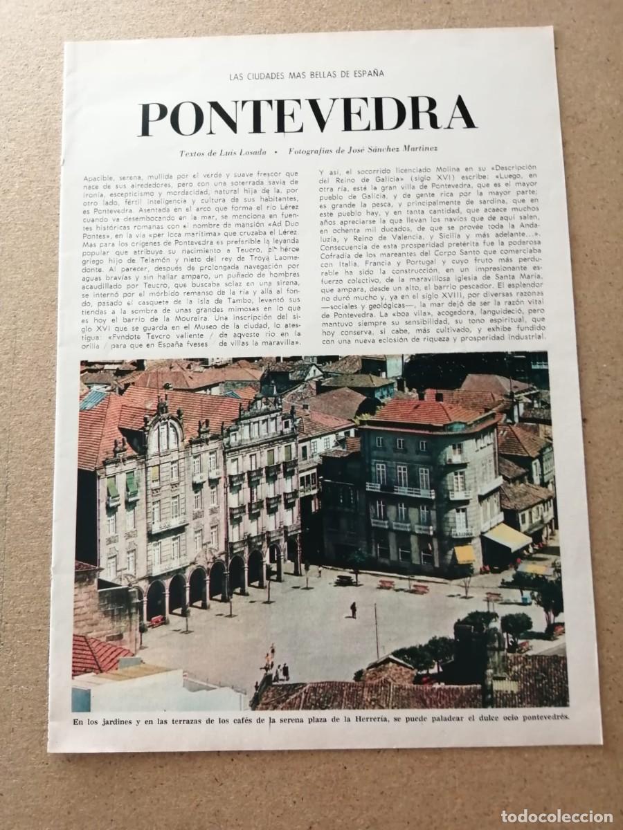 Coleccionismo de revista Blanco y Negro: REVISTILLA BLANCO Y NEGRO. PONTEVEDRA