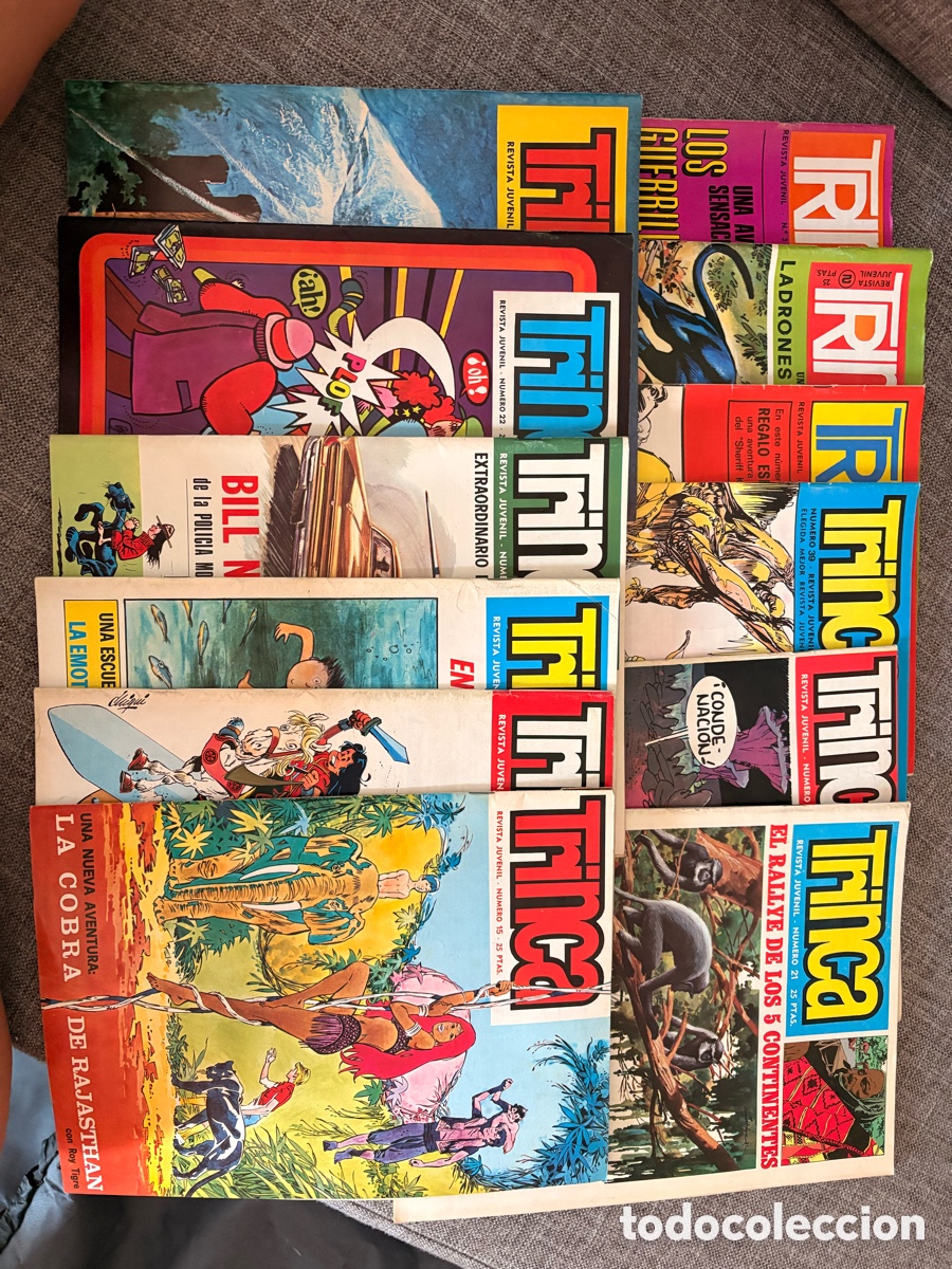 Coleccionismo de revista Blanco y Negro: Lote de Revistas Trinca (A&ntilde;os 70) - Editorial Doncel (11 N&uacute;meros Variados)