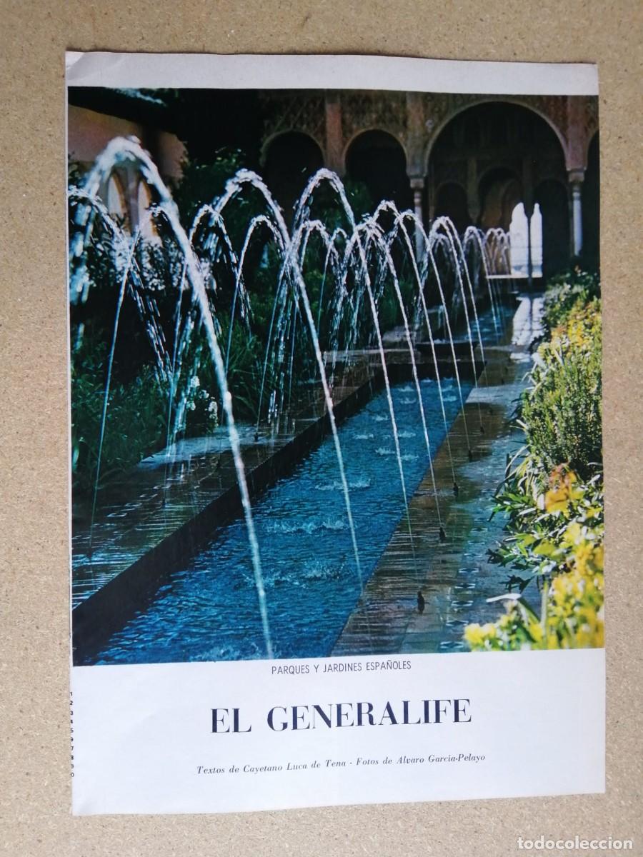 Colecionismo de Revistas Preto e Branco: REVISTILLA BLANCO Y NEGRO. EL GENERALIFE