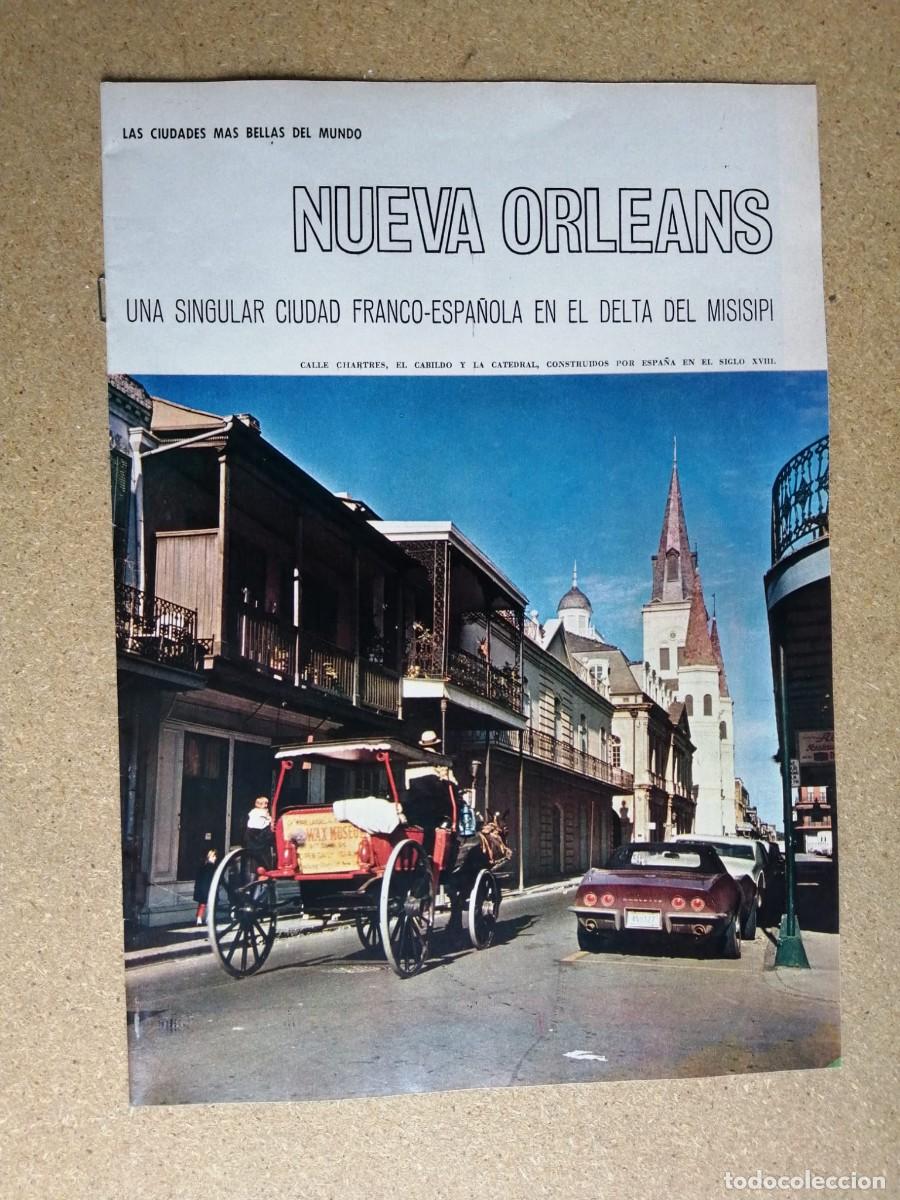 Coleccionismo de revista Blanco y Negro: REVISTILLA BLANCO Y NEGRO. NUEVA ORLEANS