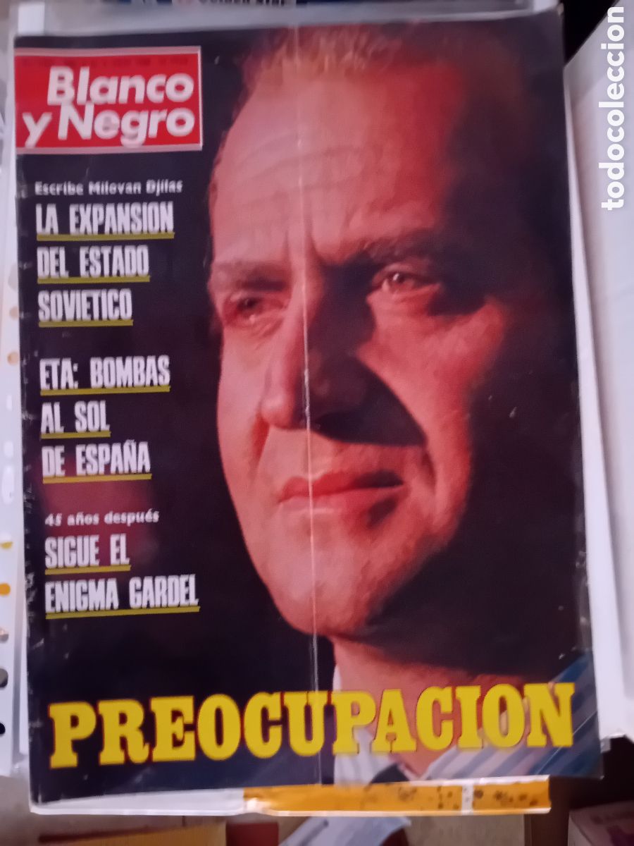 Coleccionismo de revista Blanco y Negro: Don Juan Carlos i 1980 - PREOCUPACI&Oacute;N -