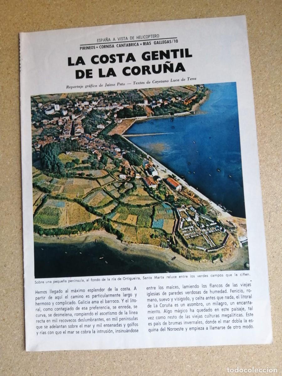 Coleccionismo de revista Blanco y Negro: REVISTILLA BLANCO Y NEGRO. LA COSTA GENTIL DE LA CORU&Ntilde;A