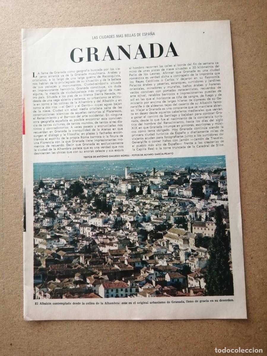 Coleccionismo de revista Blanco y Negro: REVISTILLA BLANCO Y NEGRO. GRANADA