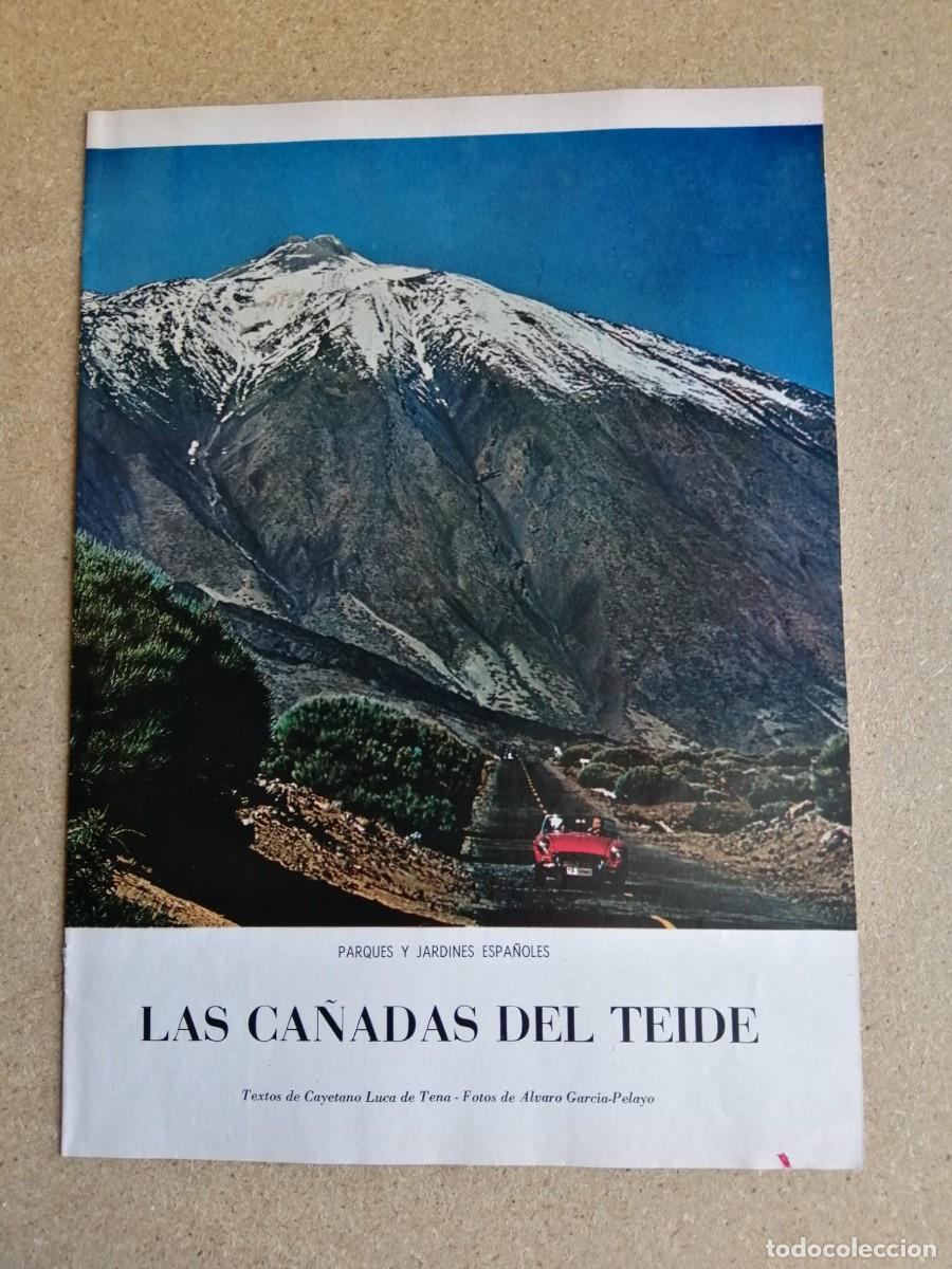 Coleccionismo de revista Blanco y Negro: REVISTILLA BLANCO Y NEGRO. LAS CA&Ntilde;ADAS DEL TEIDE