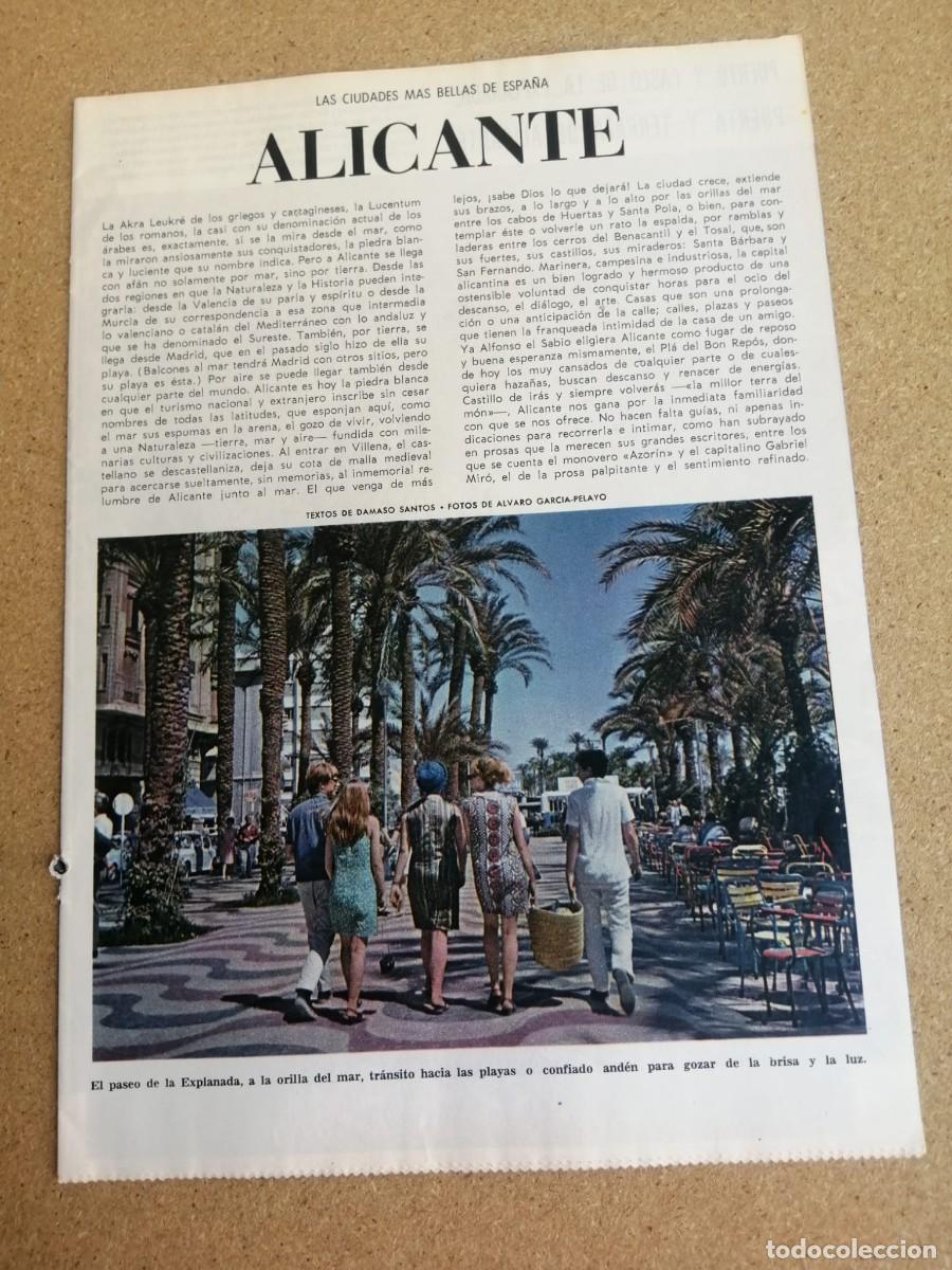 Coleccionismo de revista Blanco y Negro: REVISTILLA BLANCO Y NEGRO. ALICANTE