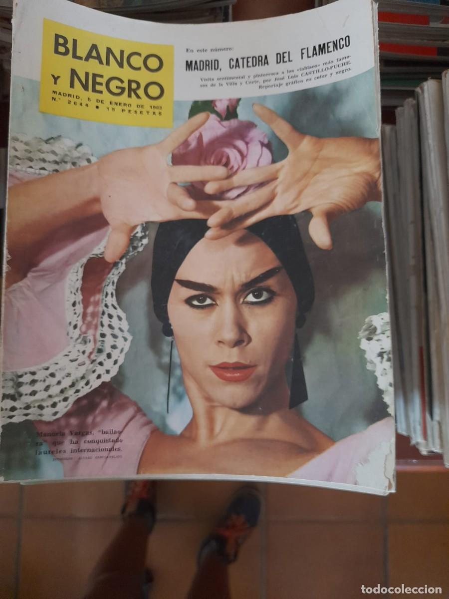 Coleccionismo de revista Blanco y Negro: Lote 47 Revistas Blanco y Negro (A&ntilde;o 1963) - N&uacute;meros 2644 al 2694 (Incompleto)