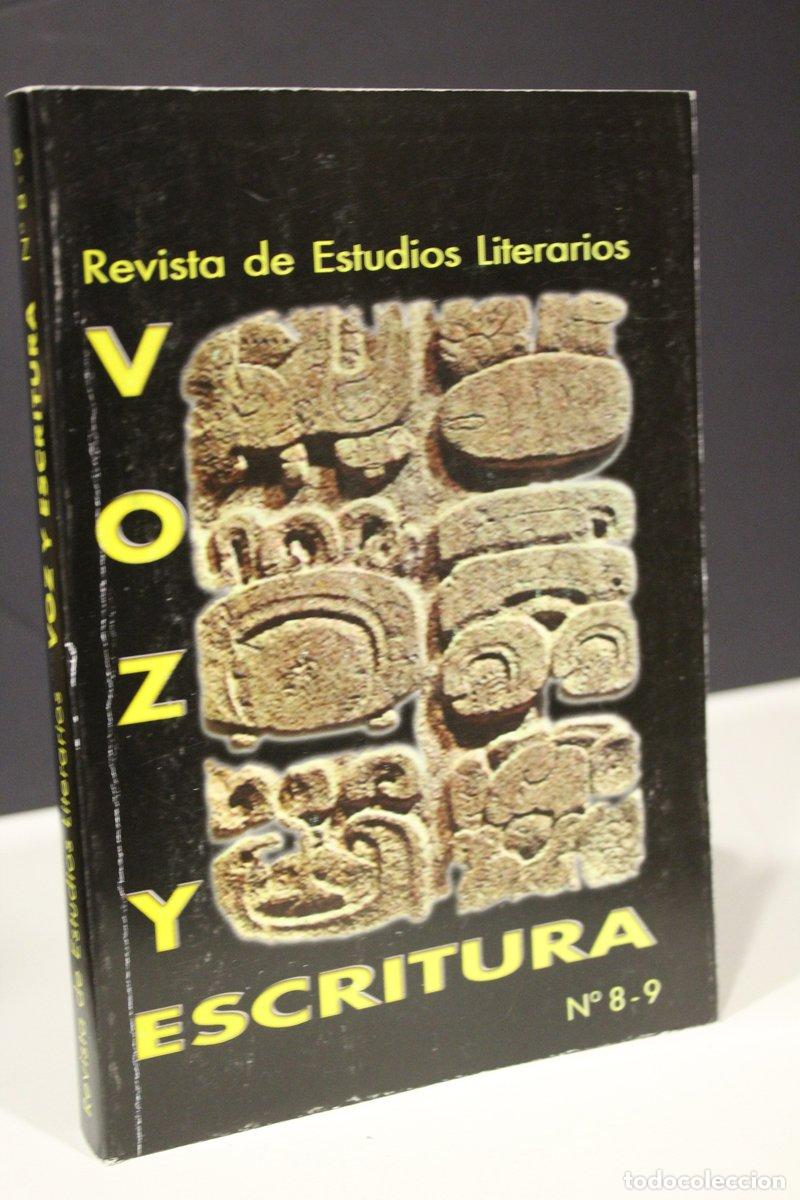 Coleccionismo de revista Blanco y Negro: Voz y Escritura. N&ordm; 8-9. Vol. 5 A&ntilde;o VI.- Revista de Estudios Literarios. - Vv.aa.