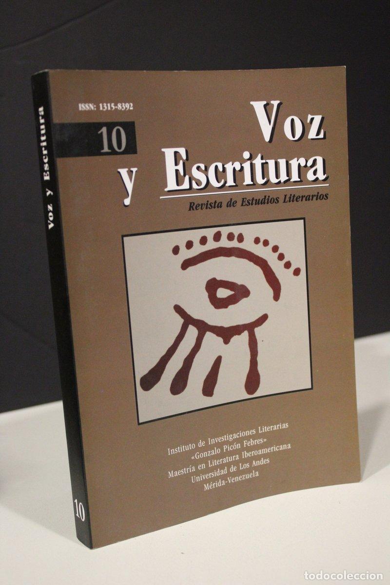 Coleccionismo de revista Blanco y Negro: Voz y Escritura. N&ordm; 10. Vol. 5 A&ntilde;o VIII.- Revista de Estudios Literarios. - Vv.aa.