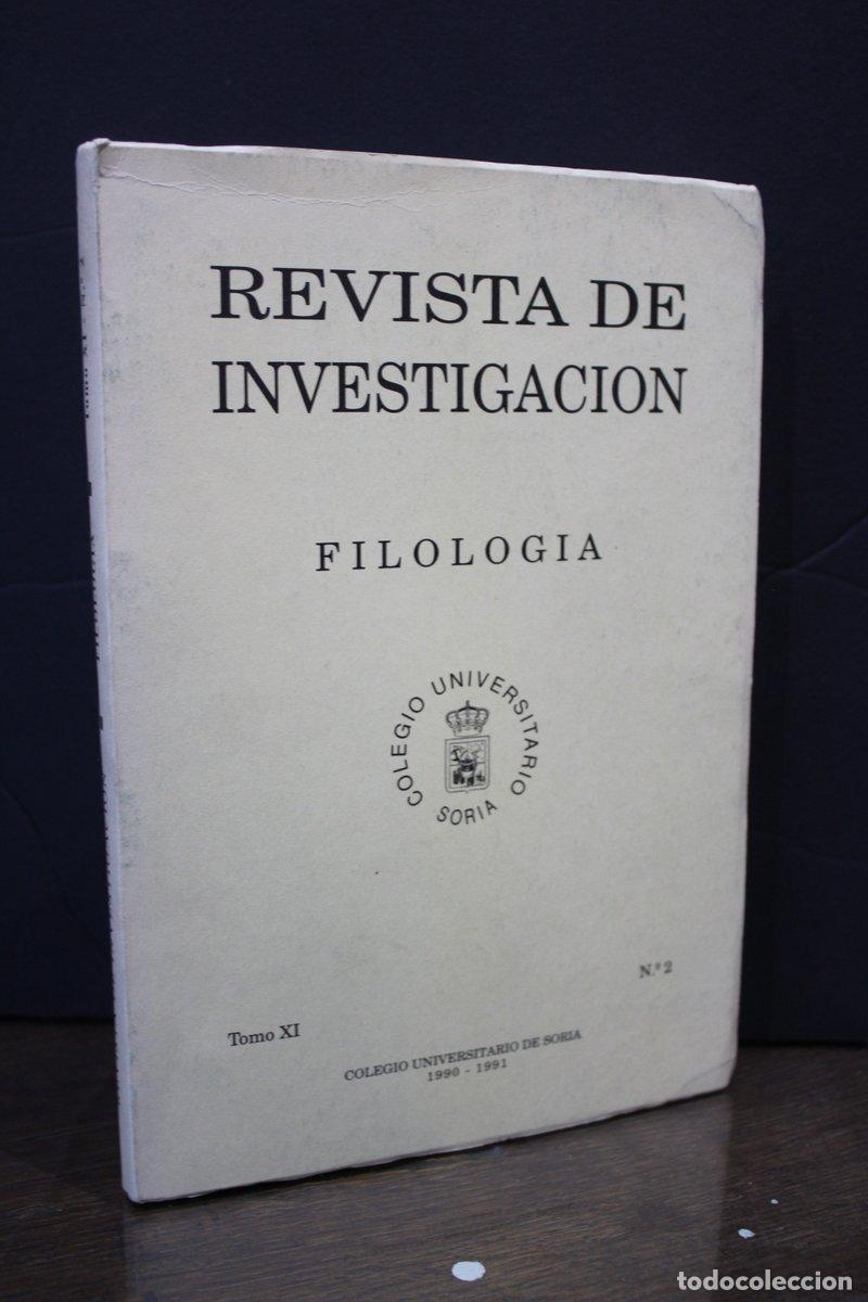 Colecionismo de Revistas Preto e Branco: Revista de Investigaci&oacute;n. Filolog&iacute;a.Tomo XI. N&ordm; 2. - Vv.aa.