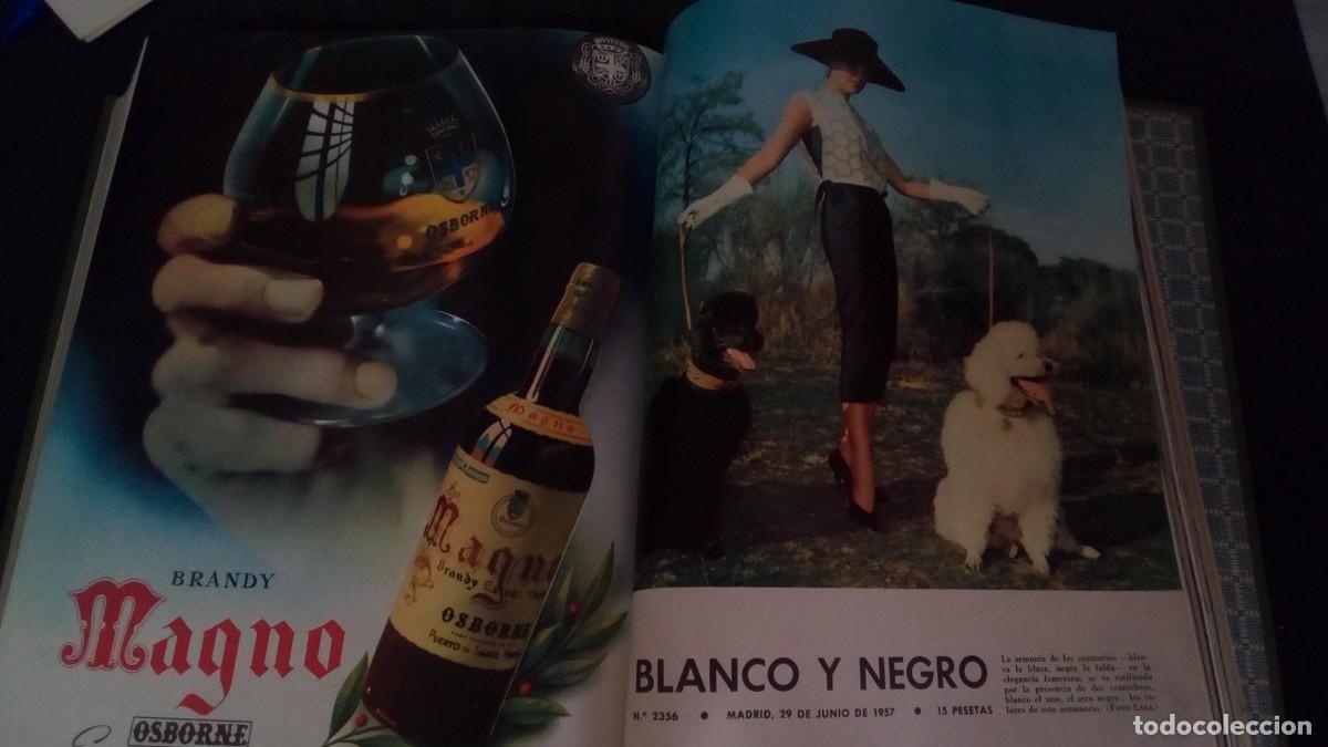 Coleccionismo de revista Blanco y Negro: TOMO REVISTA BLANCO Y NEGRO-INCLUYE 8 N&Uacute;MEROS-2349-2350-2351-2352-2353-2354-2355-2356-A&Ntilde;O 1957